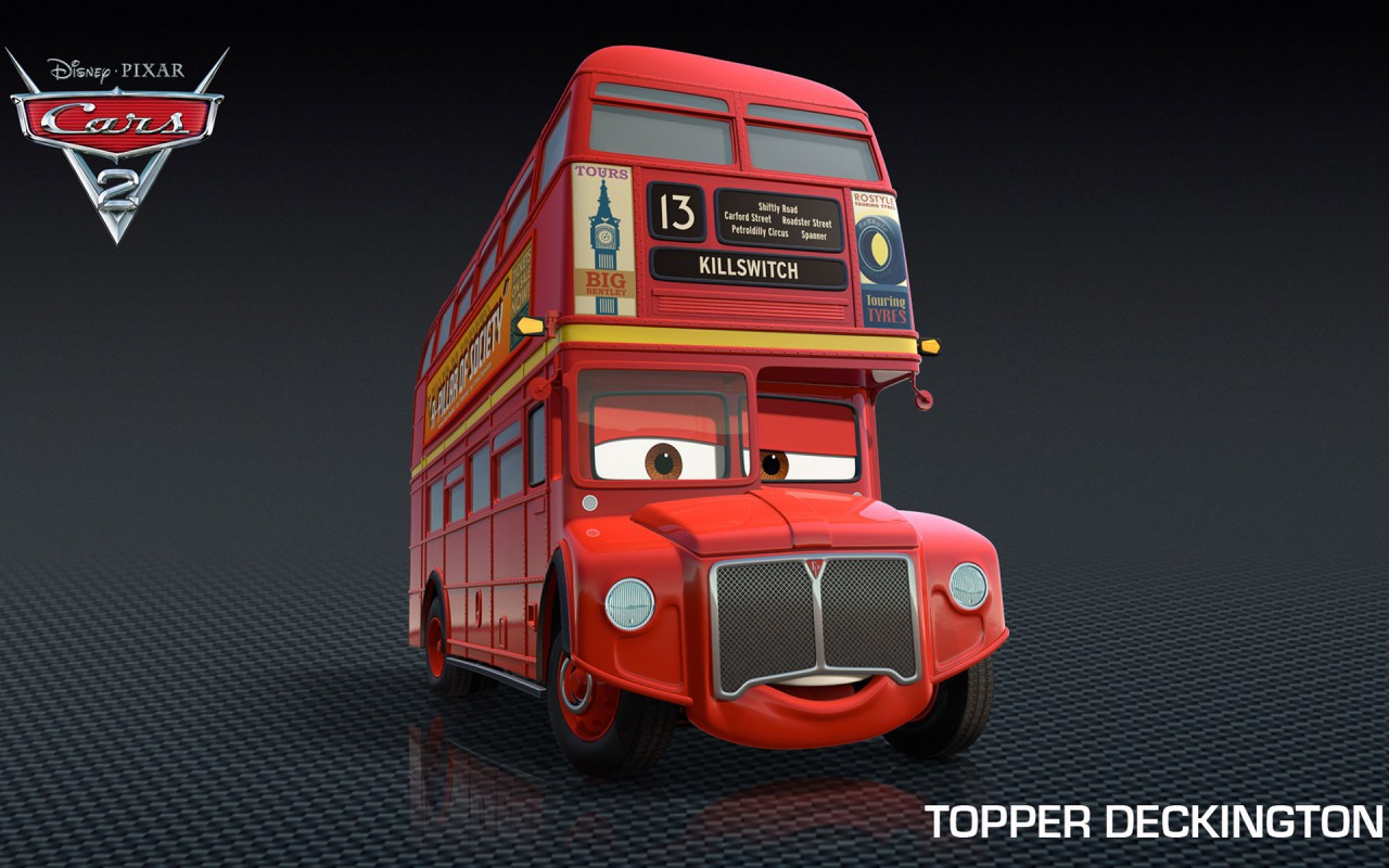 Download mobile wallpaper Car, Movie, Cars 2, Topper Deckington for free.