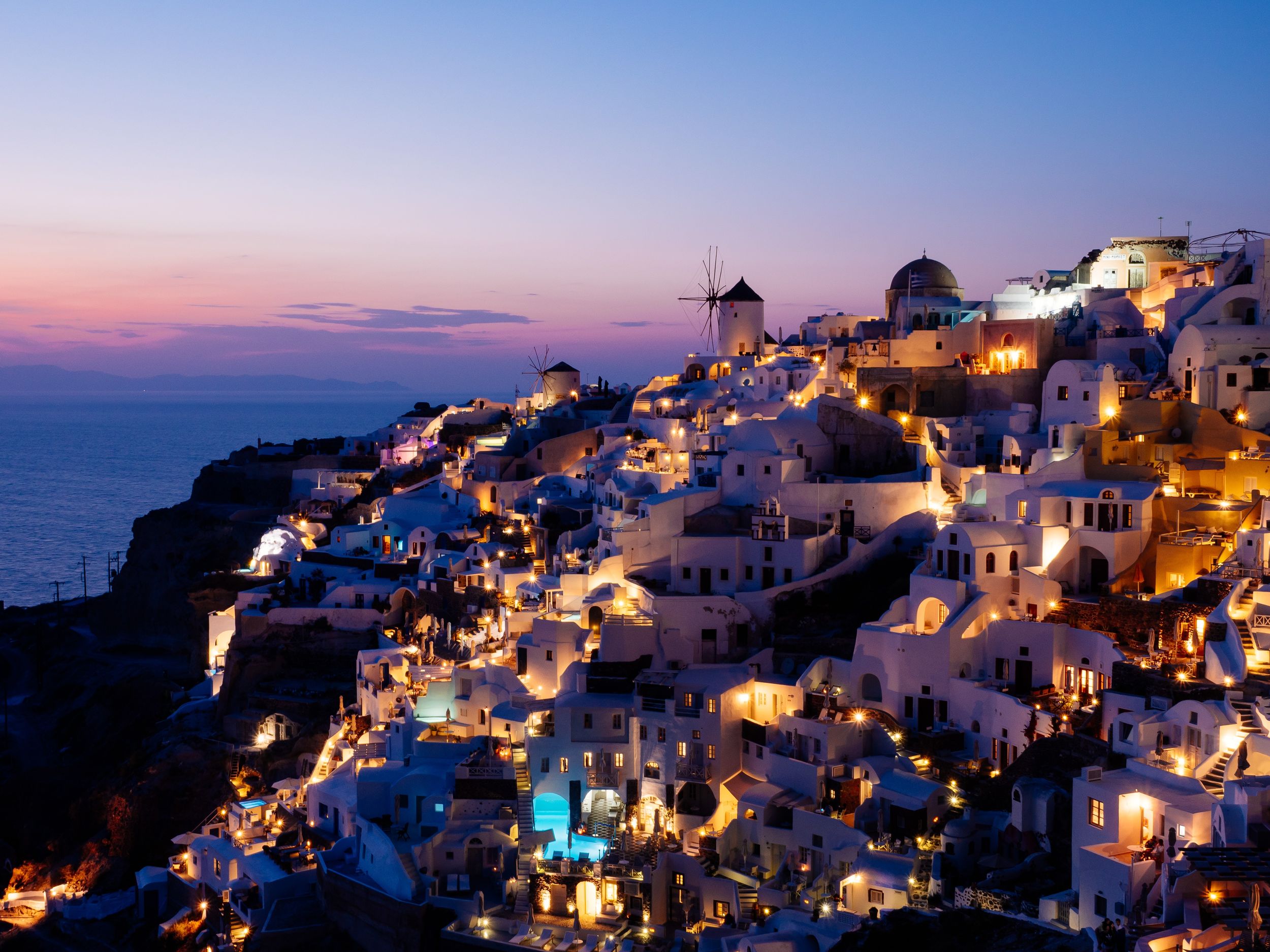 Santorini Sunset Greece