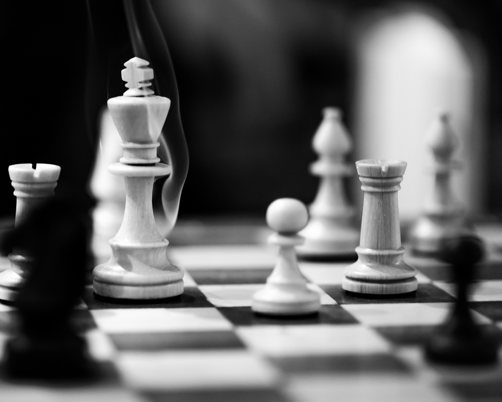 Wallpaper Desktop Black And White Chess Background Backgrounds