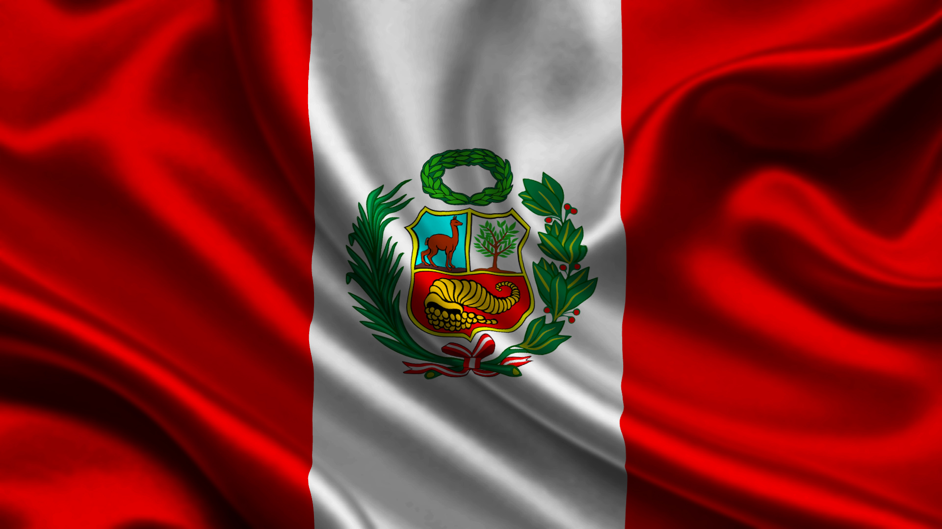 Скачать обои Перуанский Флаг на телефон бесплатно
