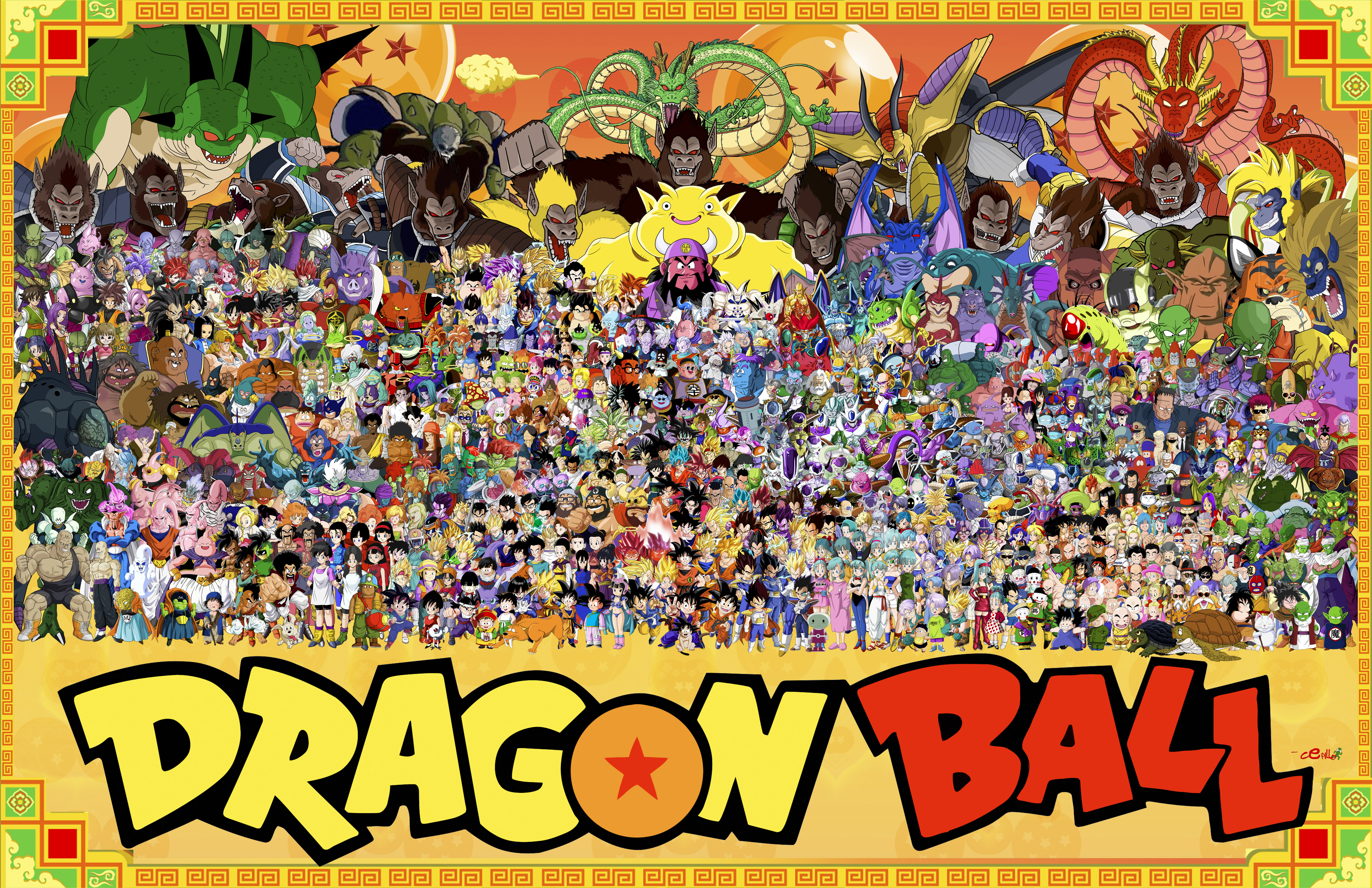 dragon ball, dragon ball z, anime Phone Background