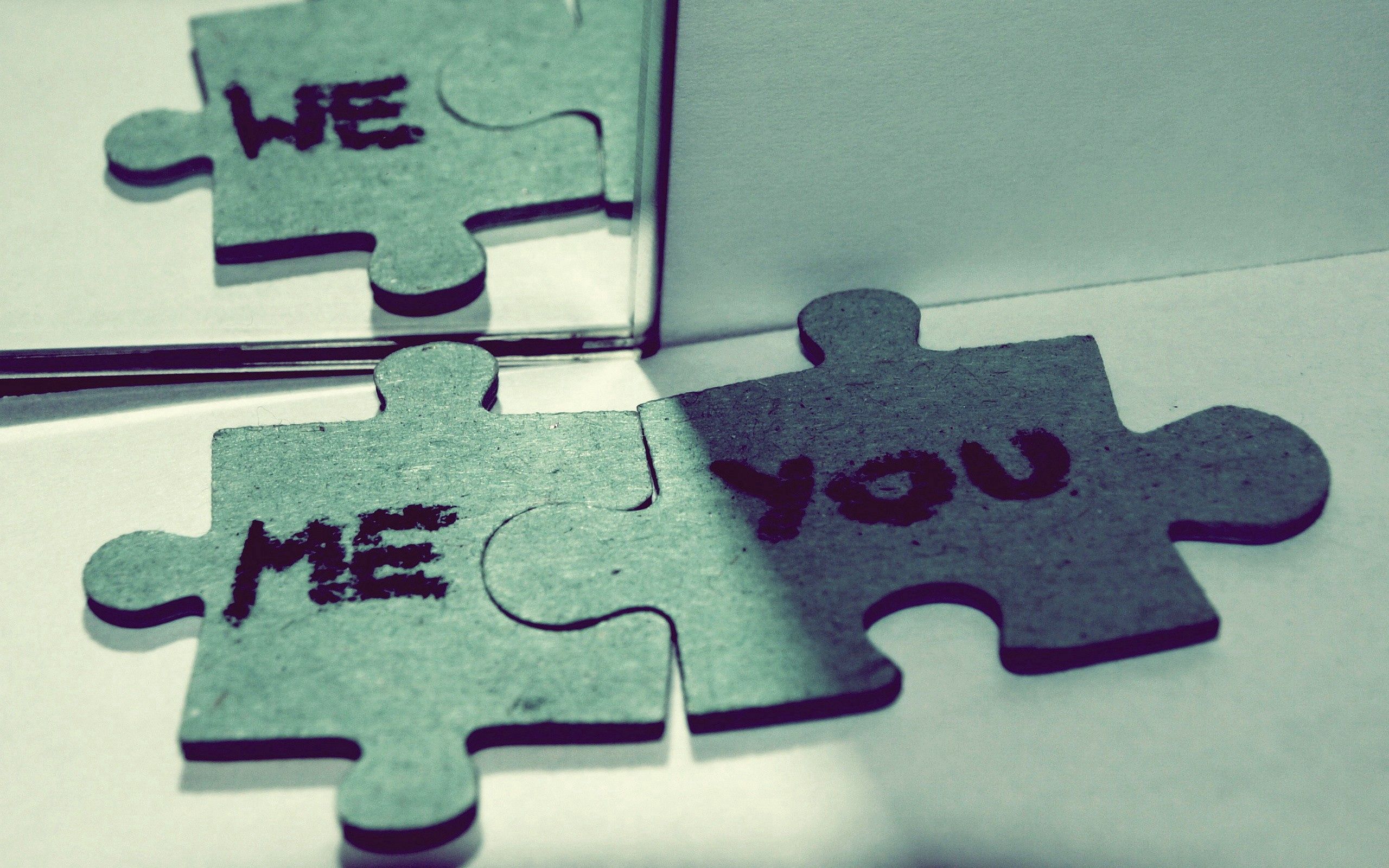 love, reflection, words, mirror, jigsaw puzzles, puzzles, you, you will