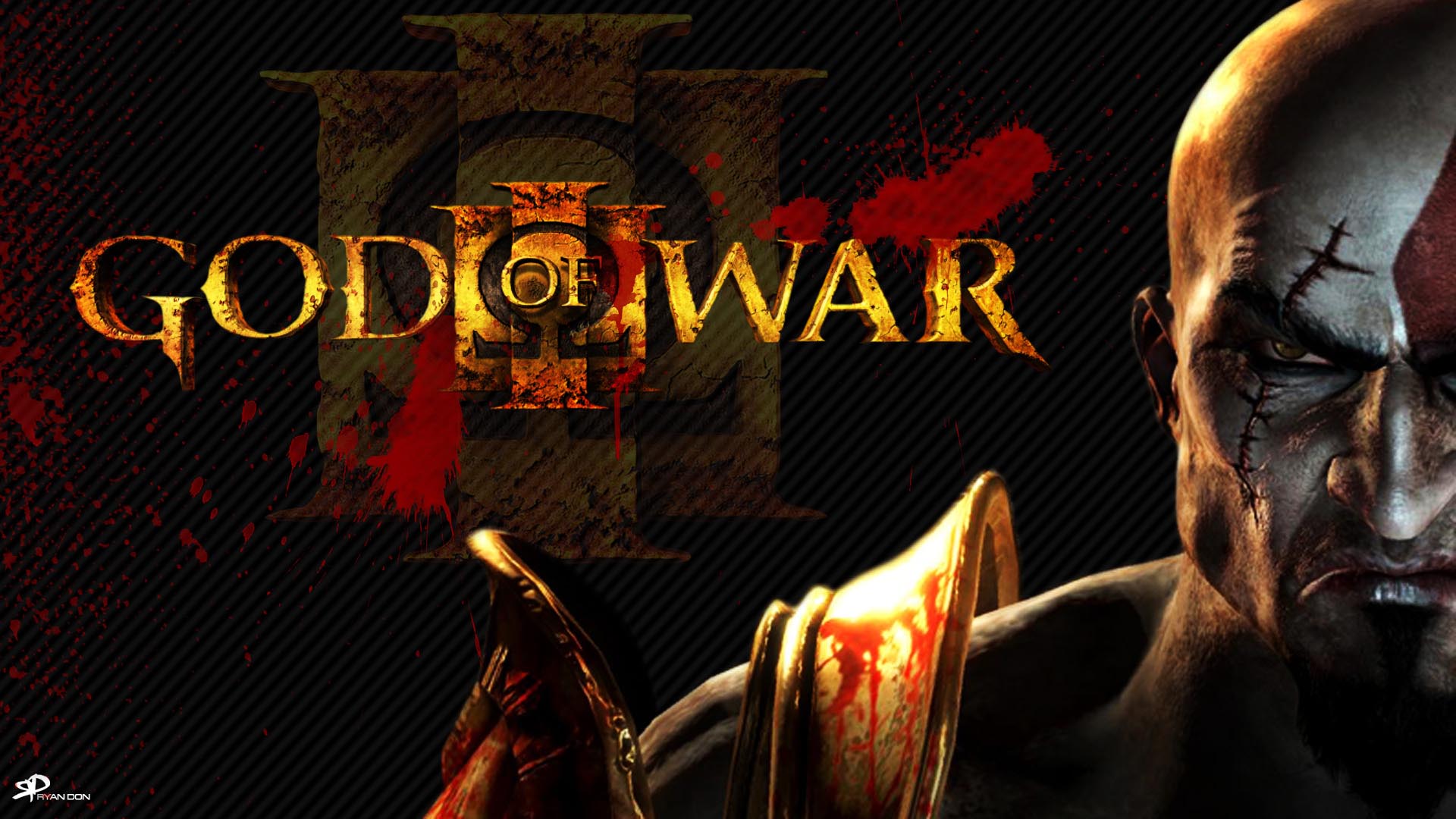 Download background god of war iii, god of war, video game