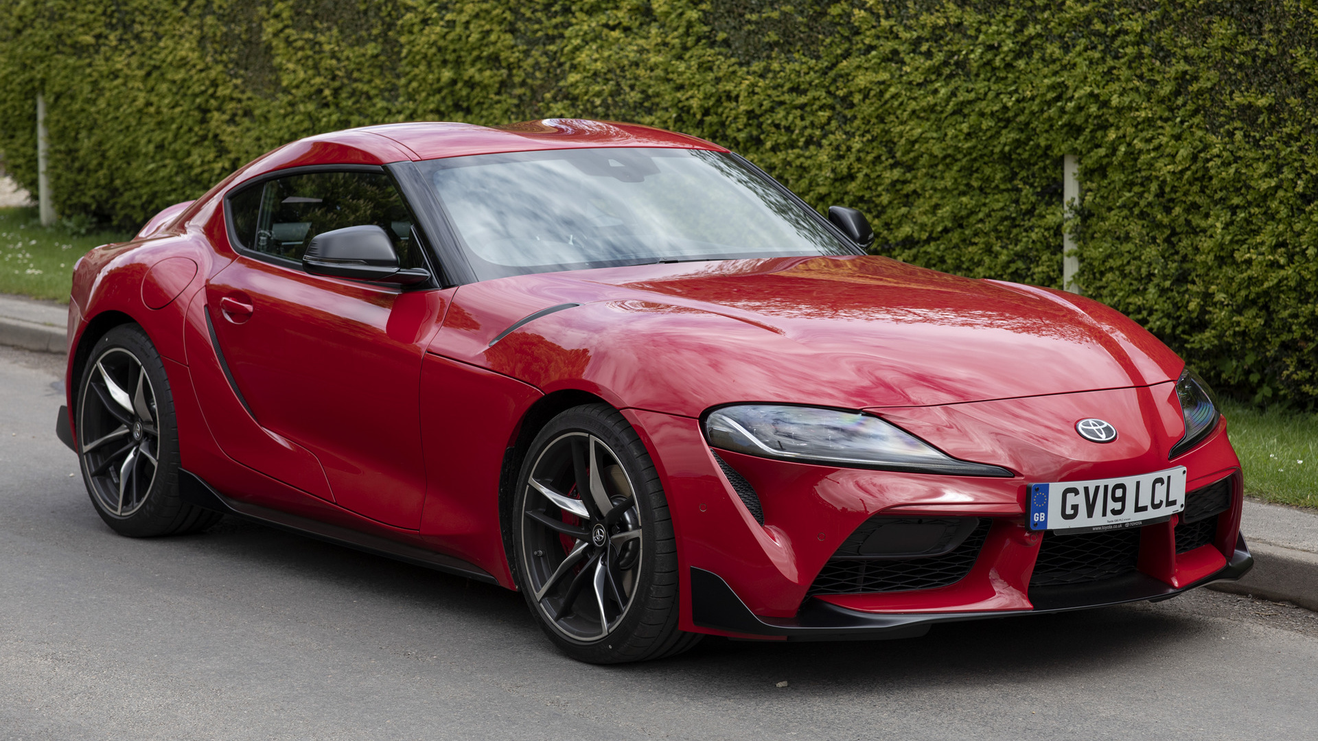 Toyota Supra a90 Red