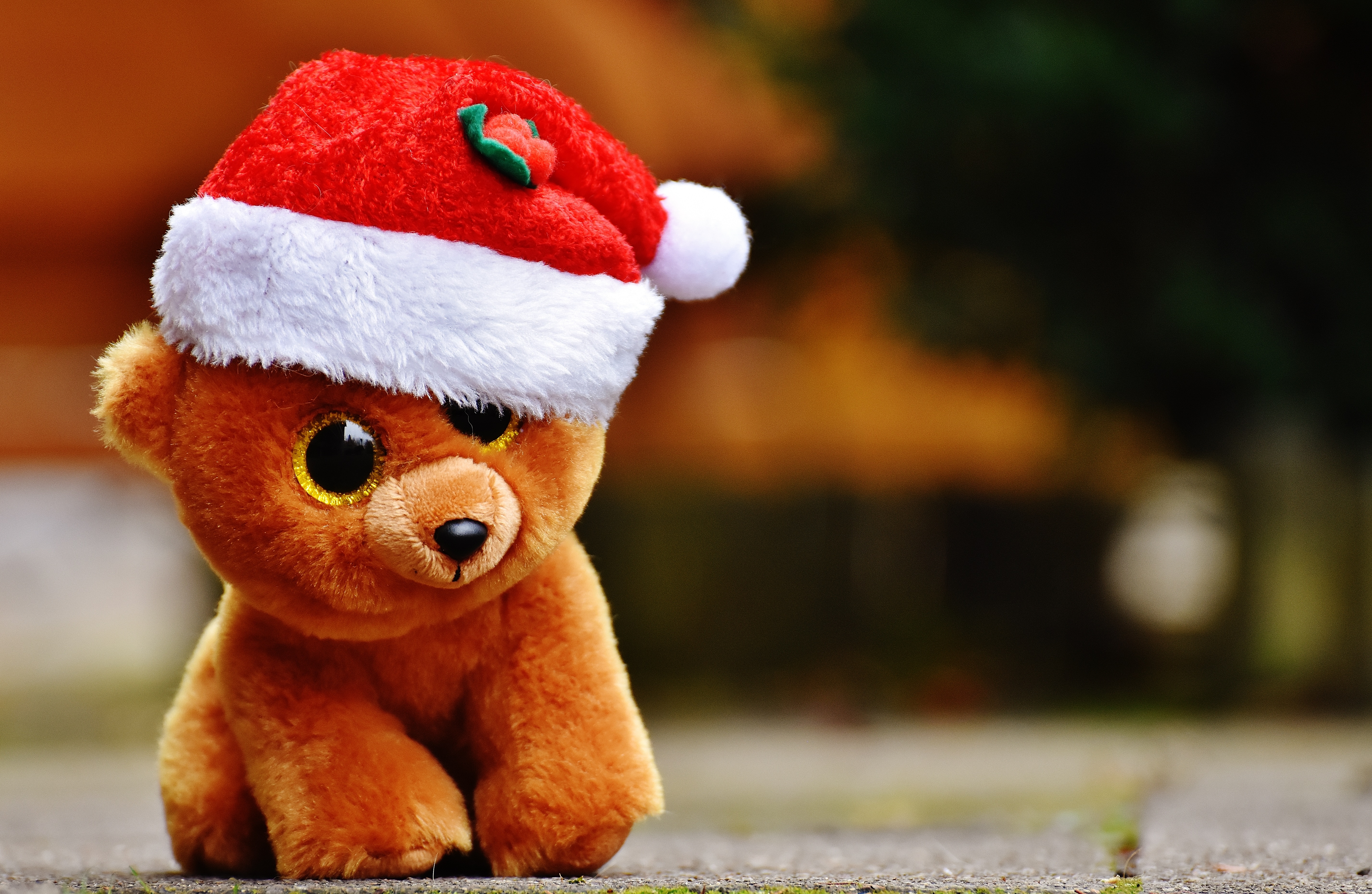 HD wallpaper teddy bear, holidays, christmas, toy