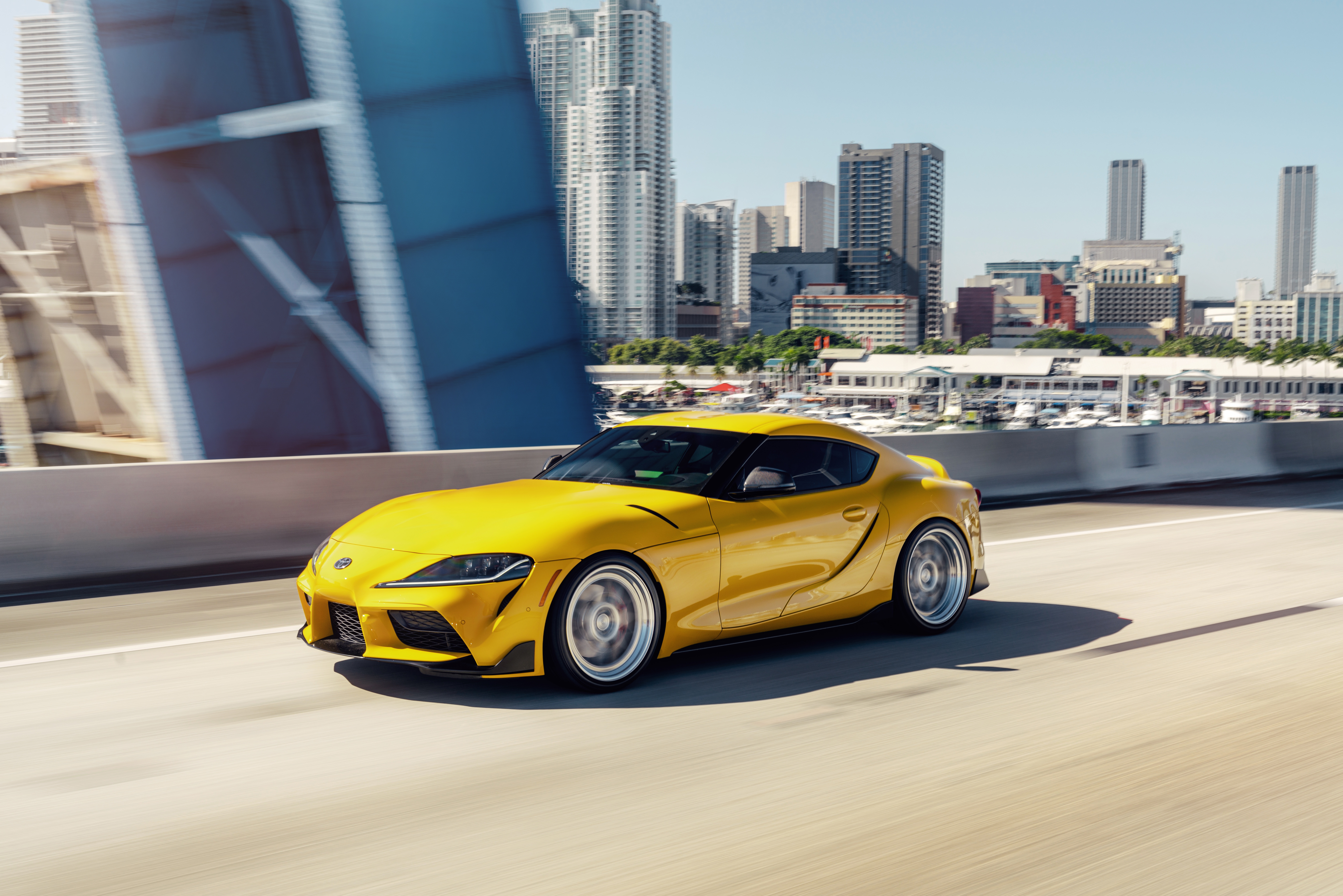 Toyota gr Supra 2020 Yellow