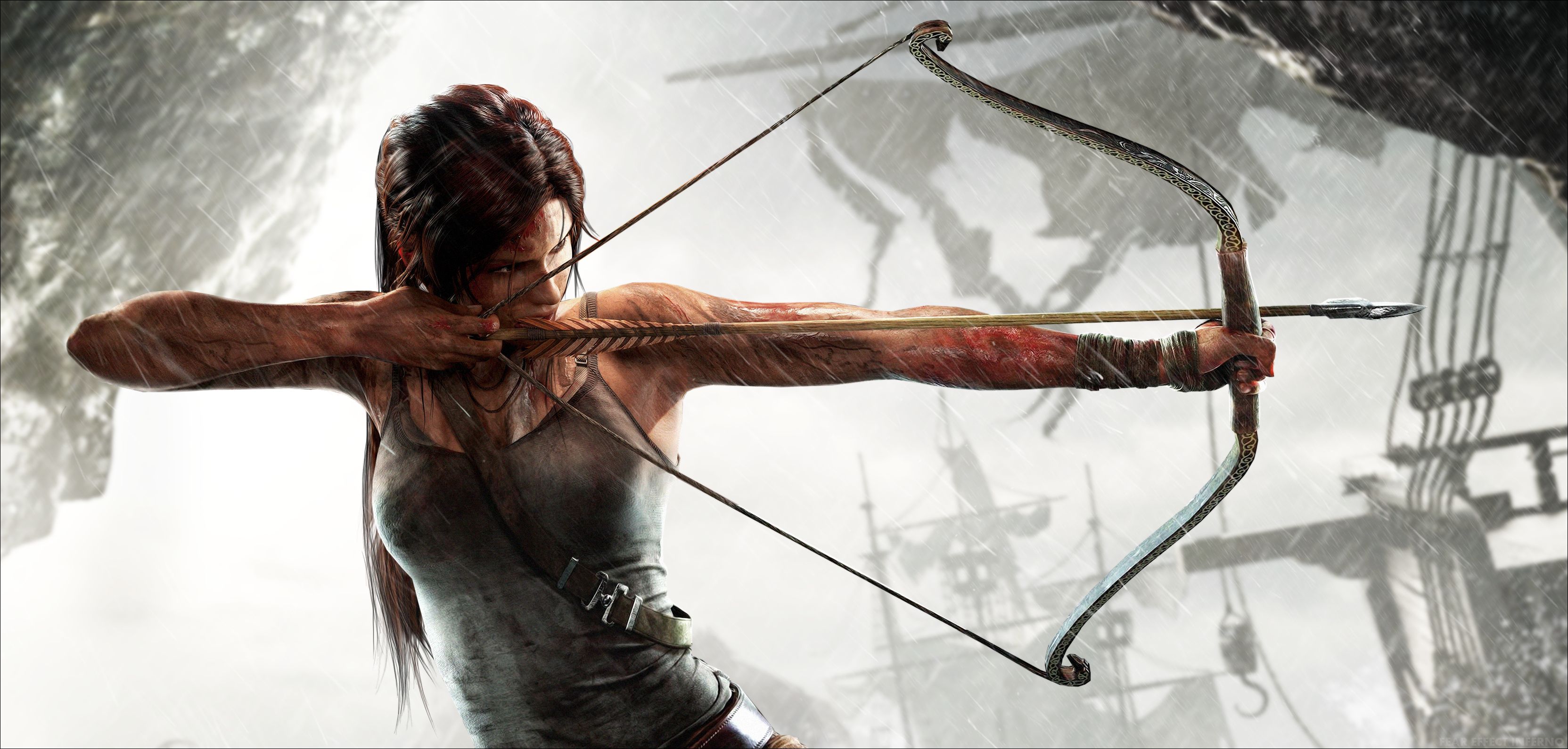 HQ Lara Croft Background