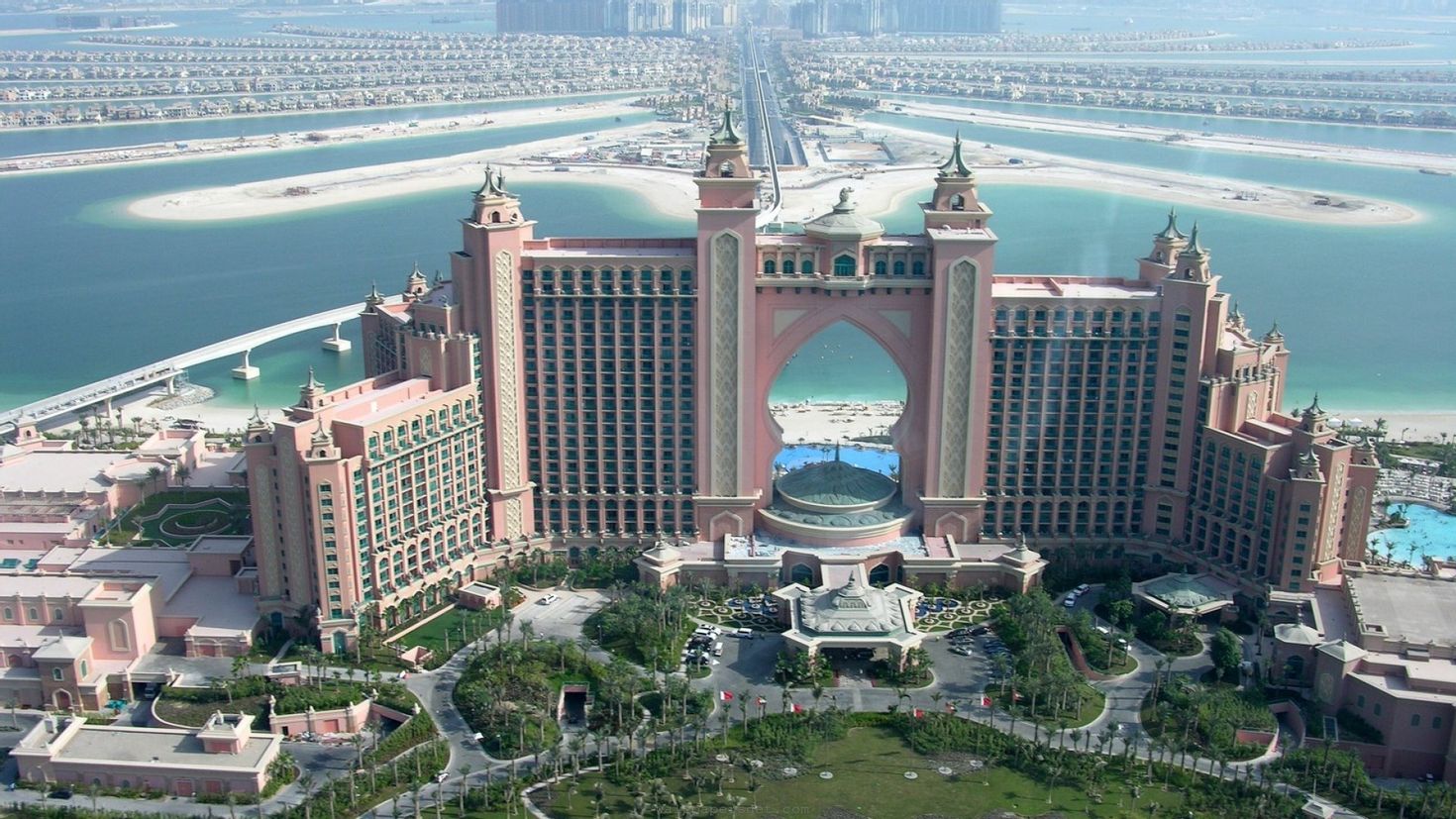 Архитектура Дубай Атлантис