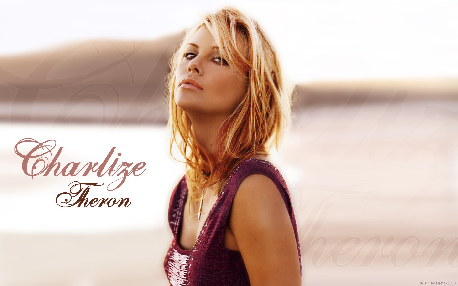 celebrity, charlize theron wallpapers for tablet