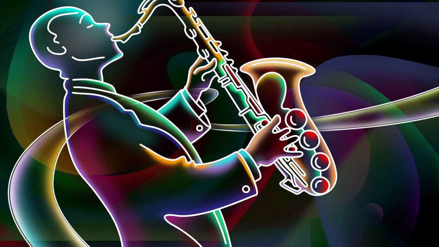 Музыка саксофон в современной обработке. Джаз. Саксофонист открытка. Джаз изображение. Саксофон обои.