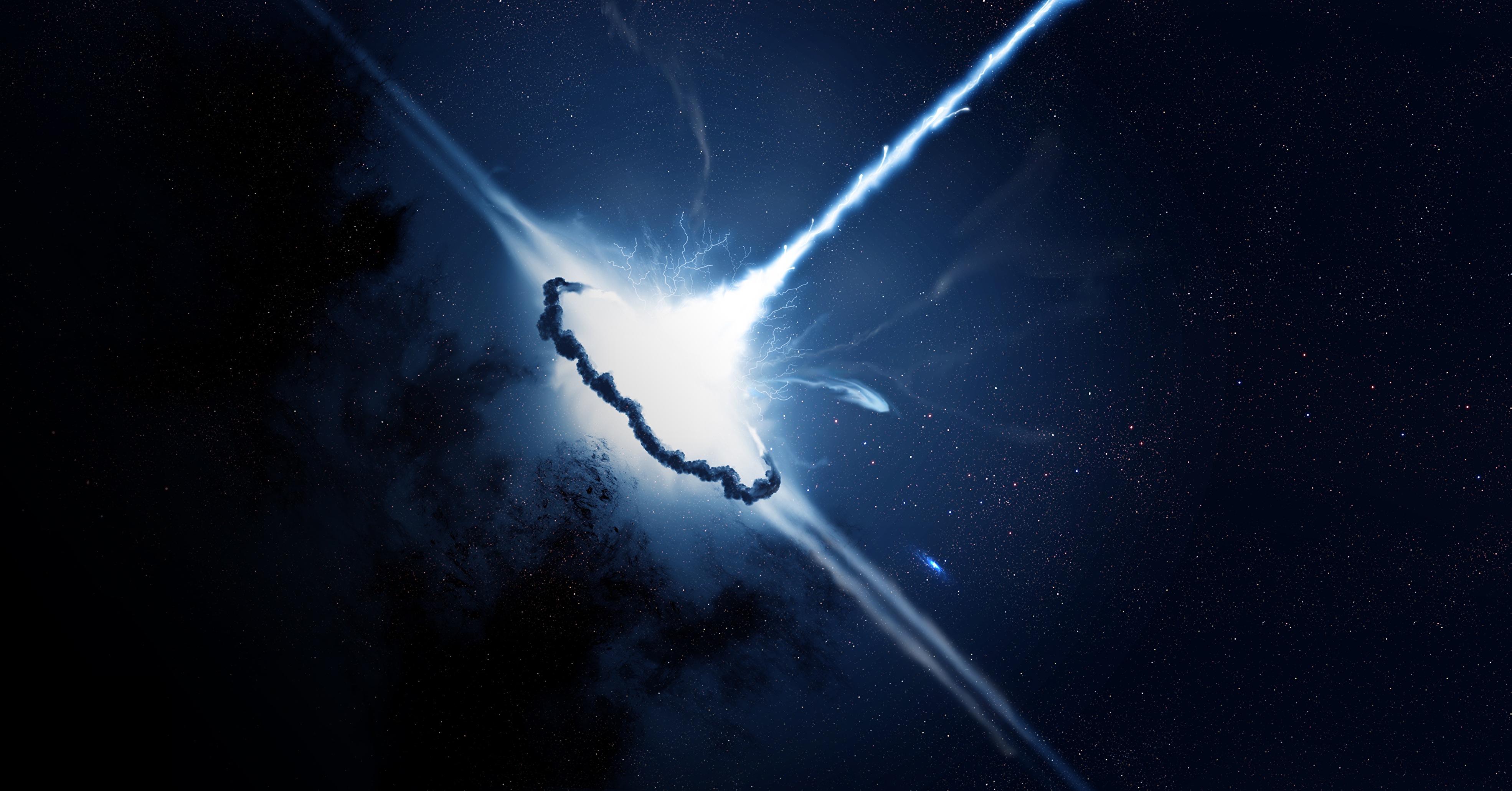 Best Space Explosion Background for mobile