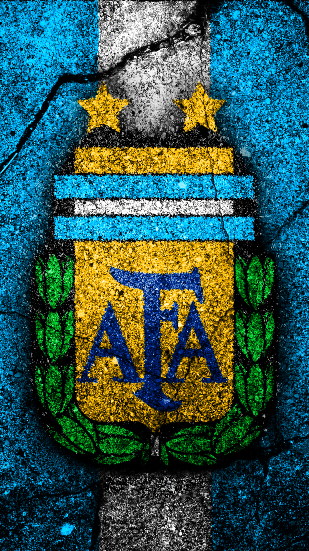 1156065 Hintergrundbild herunterladen sport, argentinische fußballnationalmannschaft, emblem, fußball, logo, argentinien - Bildschirmschoner und Bilder kostenlos