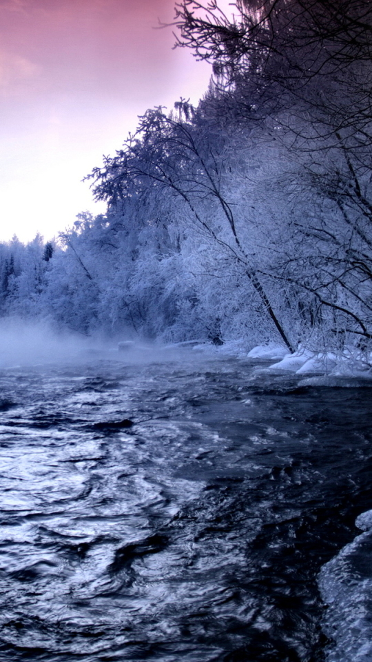 earth, winter, river, cold, photography, snow, fog, ice, frozen, landscape