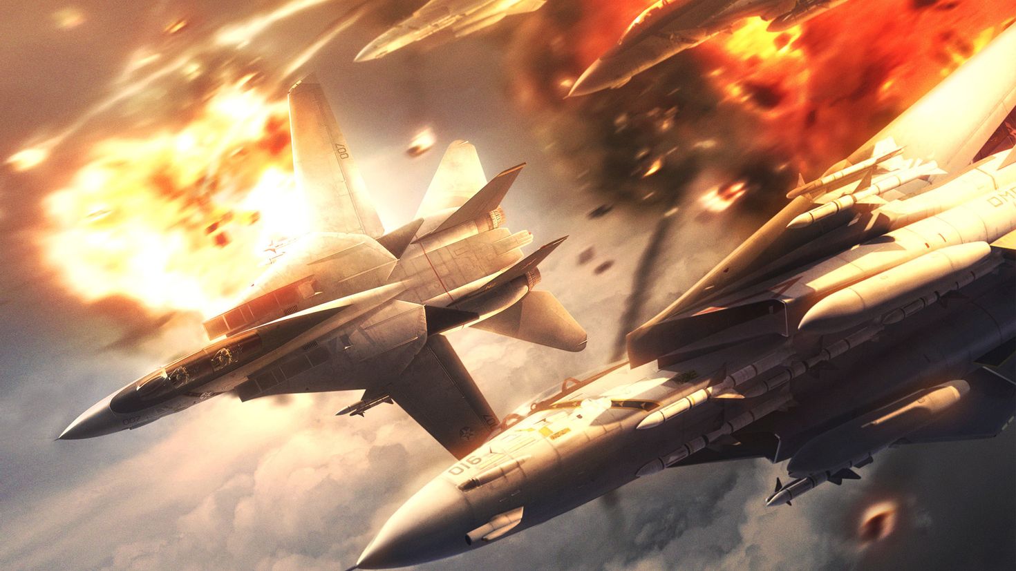 Истребитель в бою. Ace Combat: Assault Horizon Legacy. Ace Combat x2 Joint Assault. Ace Combat 5 Art. Воздушный бой Ace Combat.