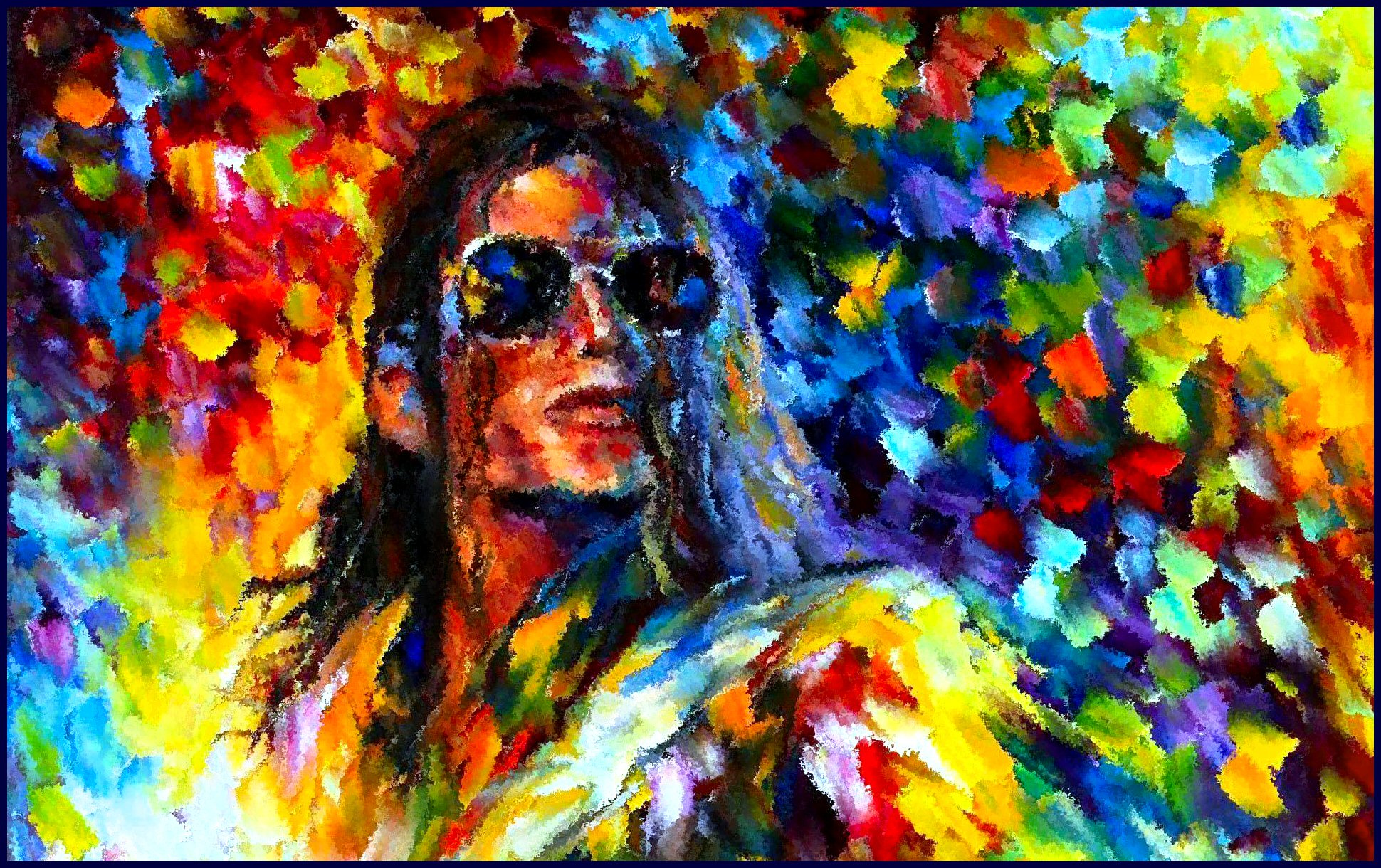 singer, colorful, michael jackson, music, king of pop HD wallpaper