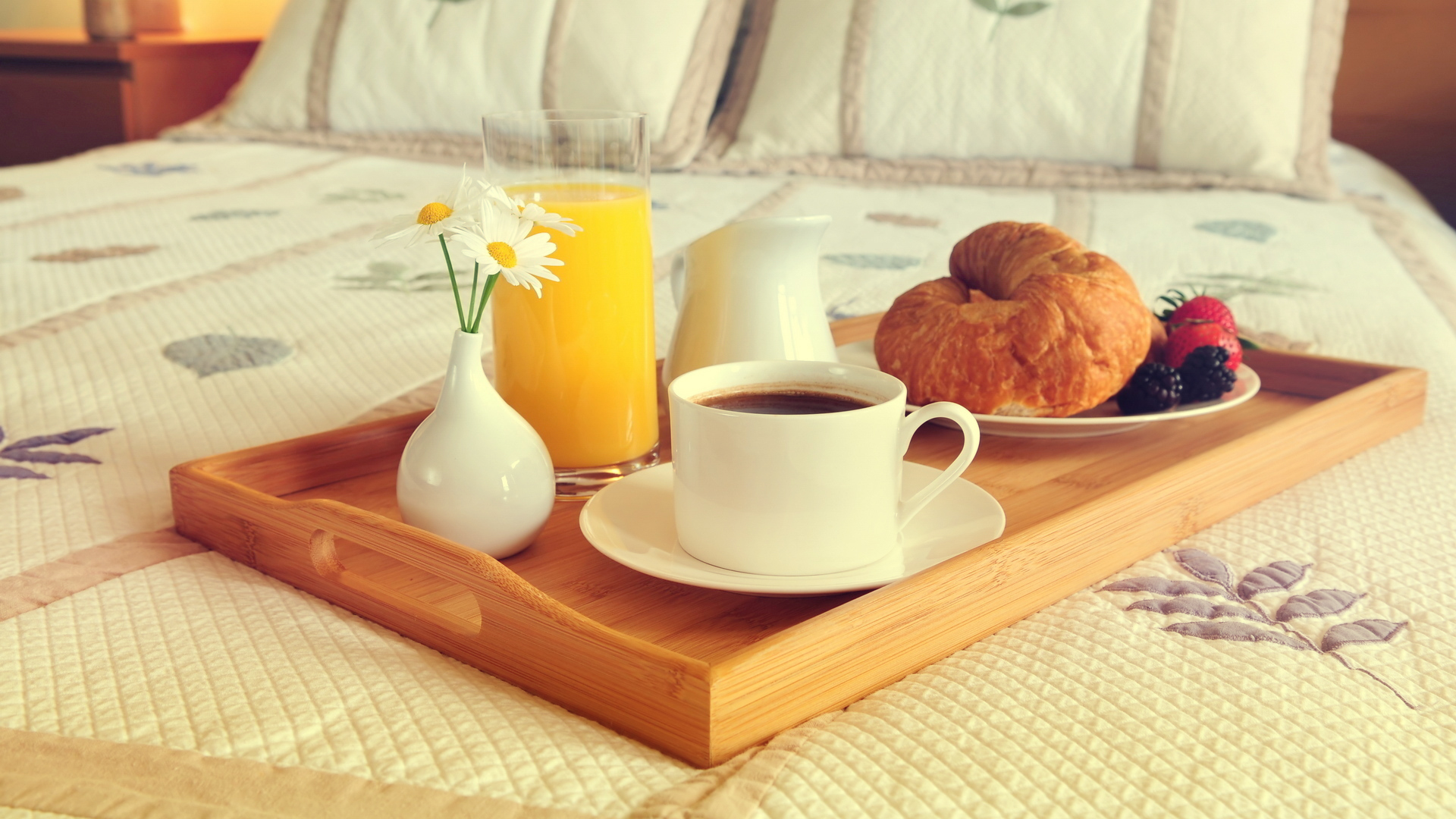 food, breakfast Panoramic Wallpaper