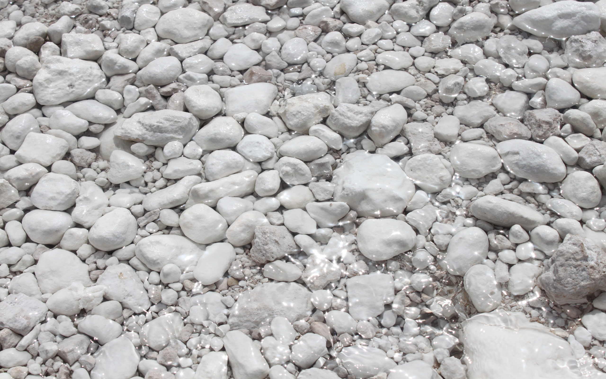 white, water, earth, stone, pebbles Full HD