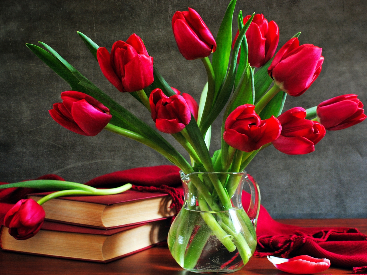 bouquets, flowers, plants, tulips HD wallpaper