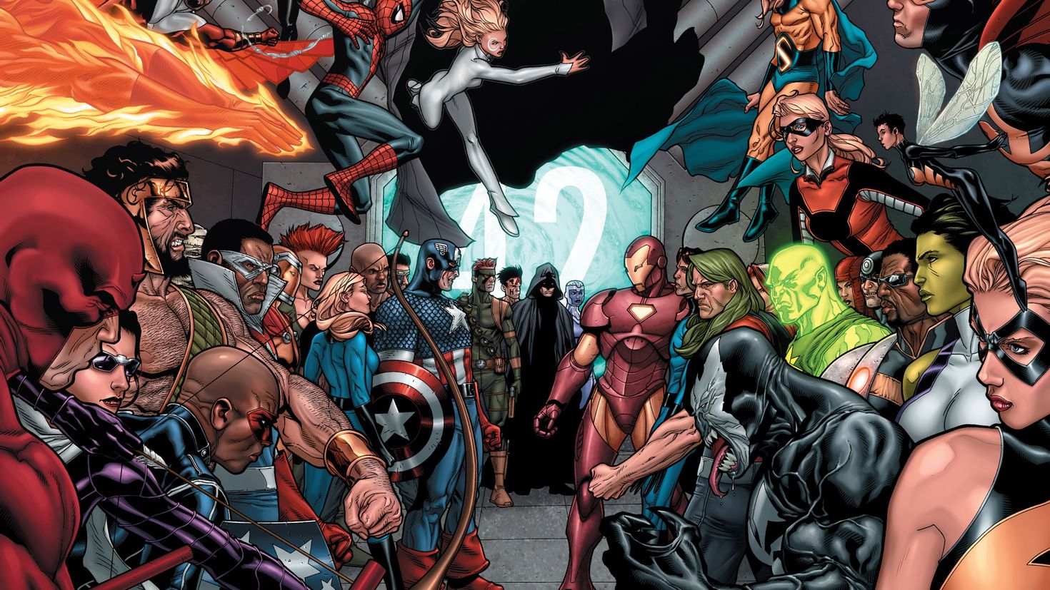 Мстители/Avengers Гражданская война комикс