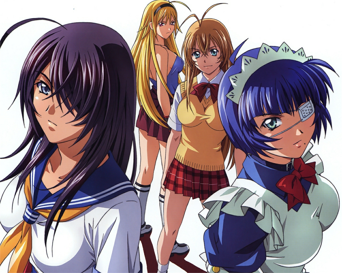 Ikki Tousen Art Ikkitousen: Dragon Destiny Hakufu Sonsaku Anime, Ikki Tousen  transparent background PNG clipart