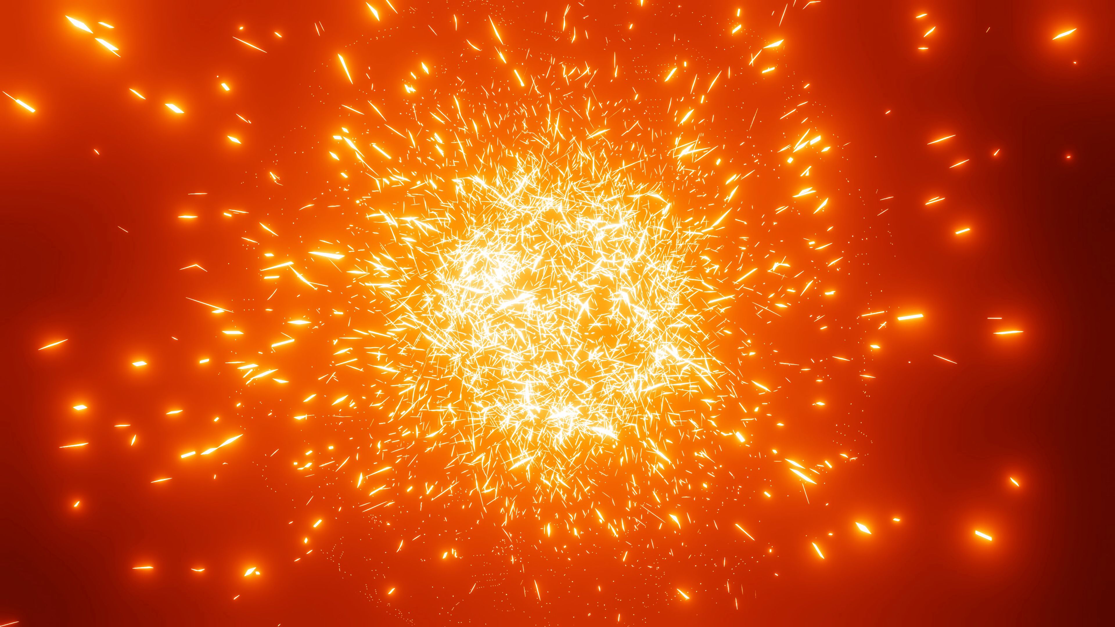 Download mobile wallpaper Sparks, Glow, Light, Abstract, Bright, Shine for free.