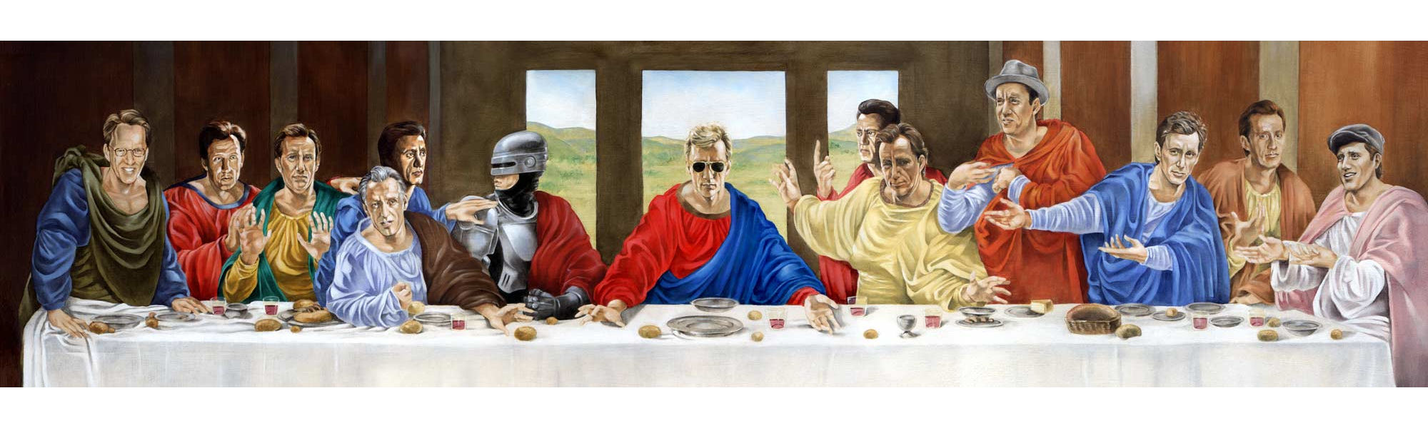 misc, unknown, the last supper download HD wallpaper
