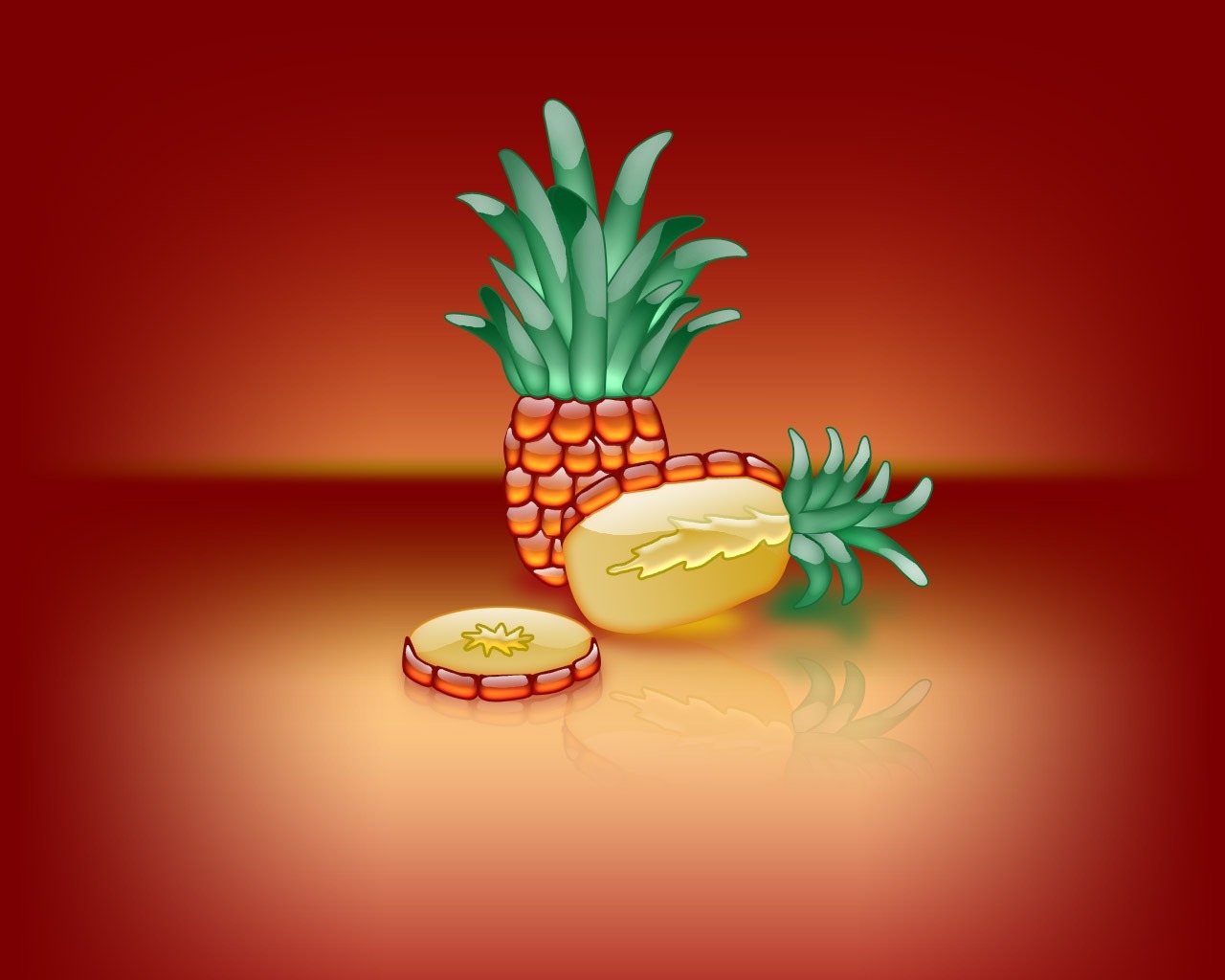 fruits, food, pineapples lock screen backgrounds