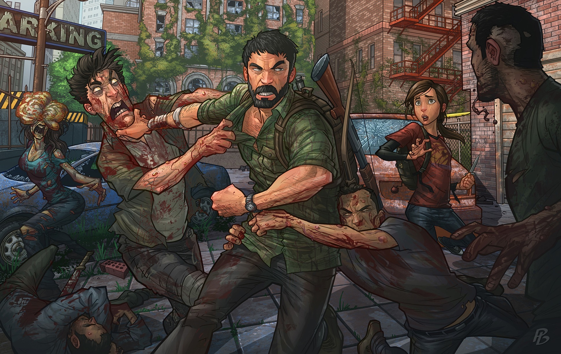 Ласт оф 18. Джоэл the last of us. Джоэл the last of us арт.