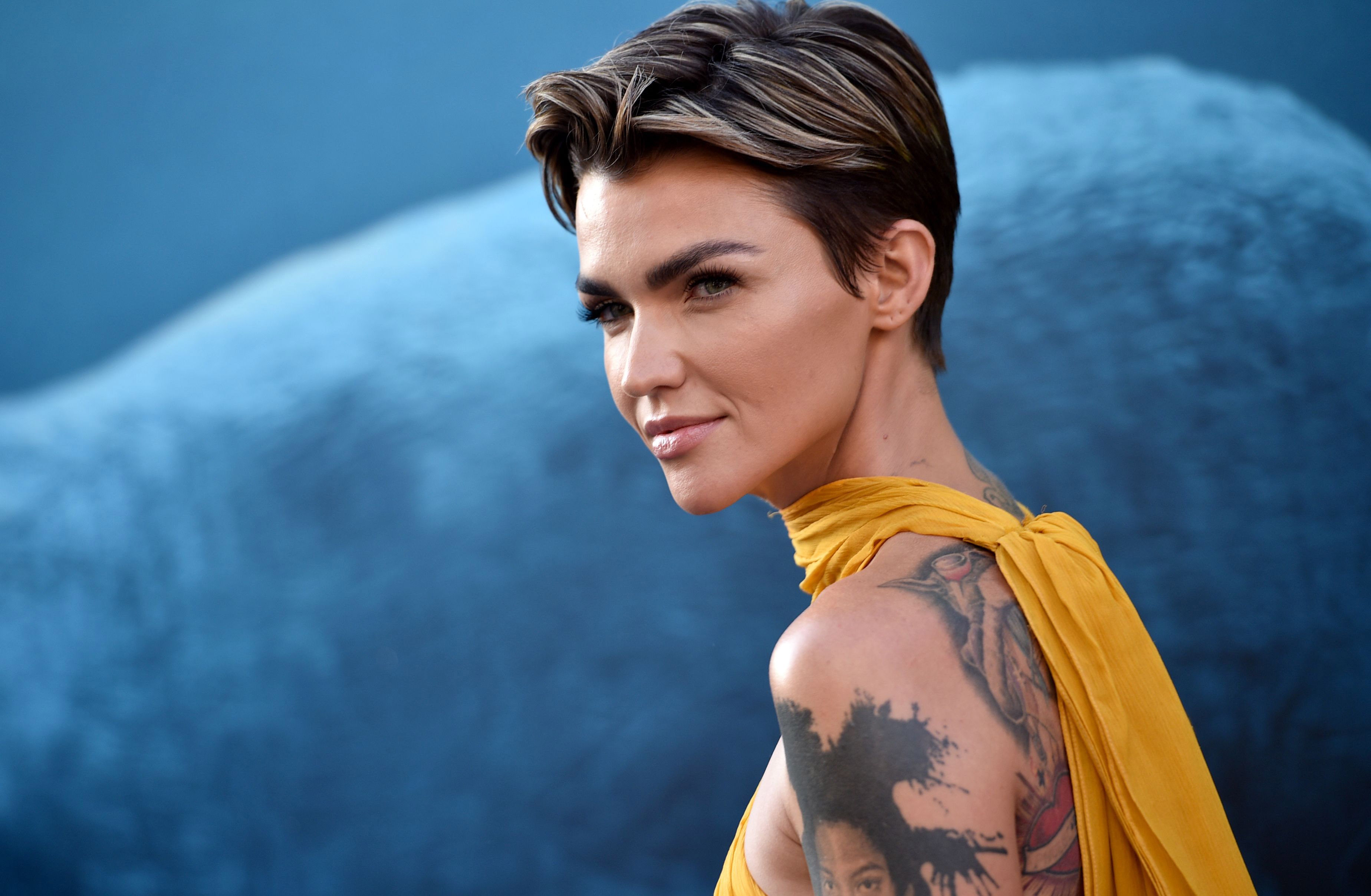 You Will Love Ruby Rose's Magenta Pixie | Allure