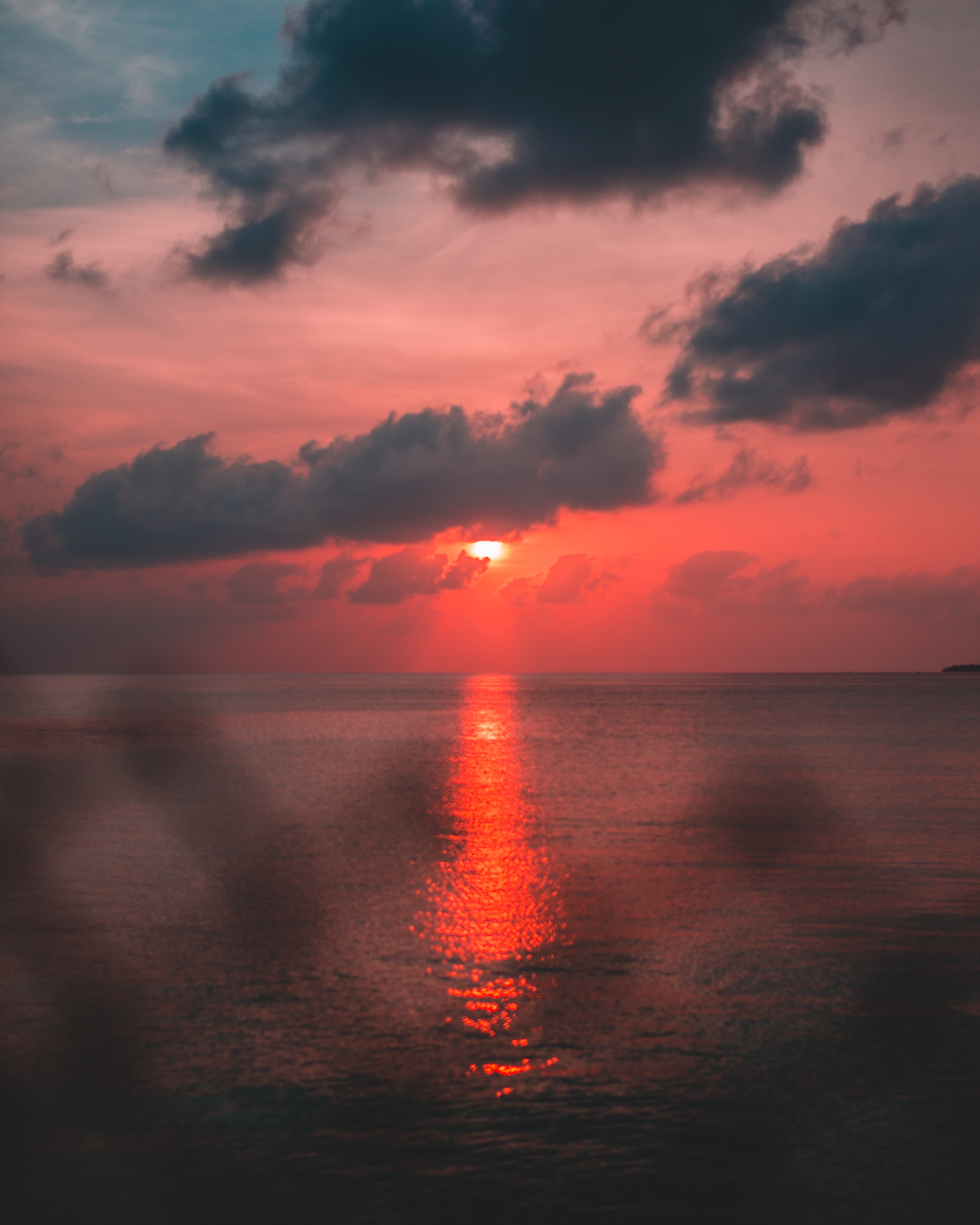 142749 Hintergrundbild herunterladen sun, natur, sunset, sky, sea, horizont - Bildschirmschoner und Bilder kostenlos