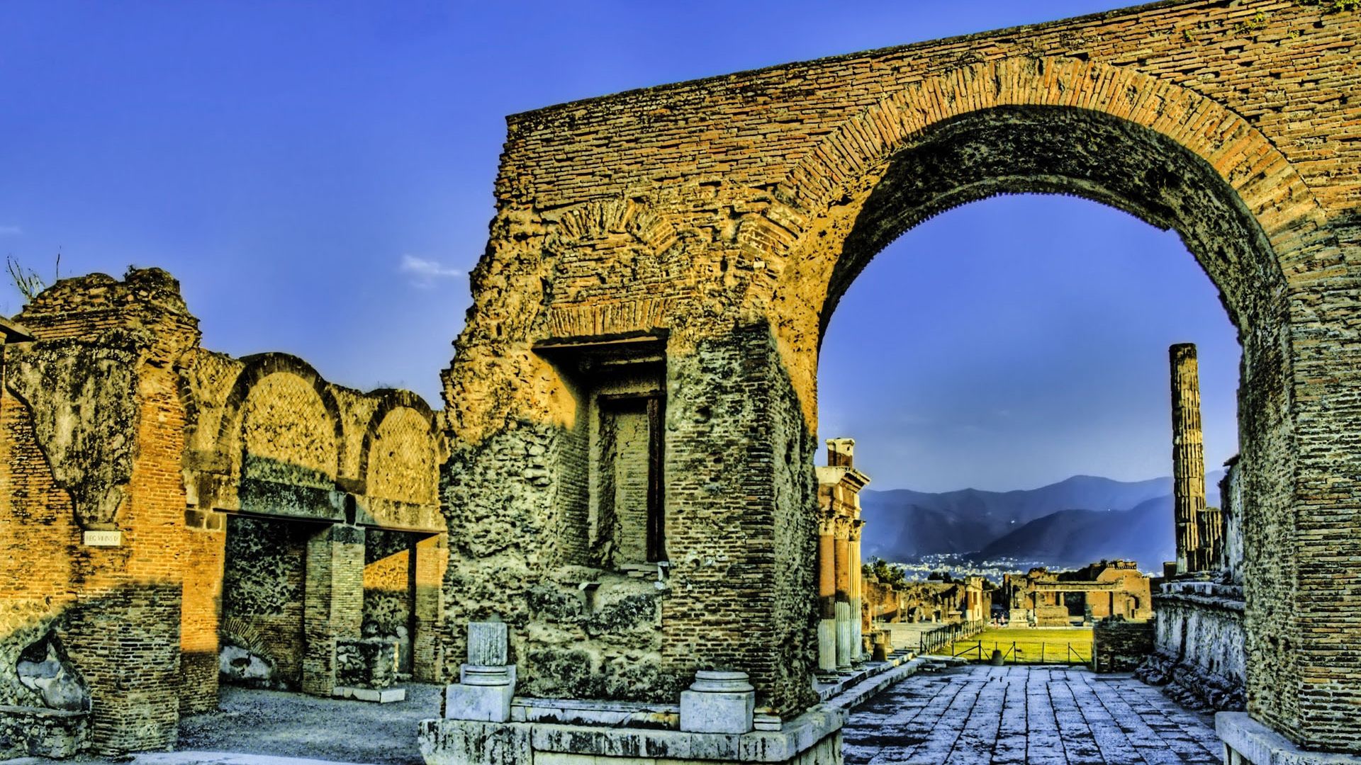 145025 скачать обои города, италия, каменный, hdr, руины, рим, развалины - заставки и картинки бесплатно