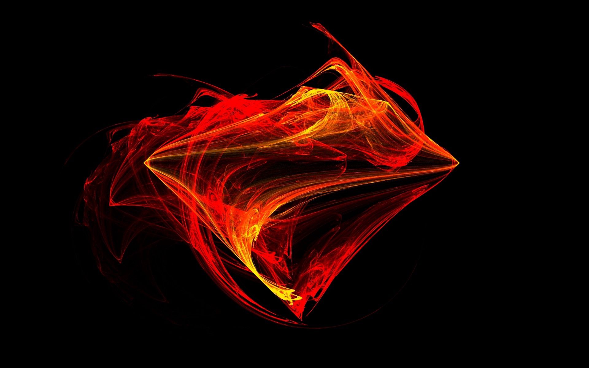Download mobile wallpaper Shine, Flame, Sign, Light, Fire, Abstract, Lines for free.