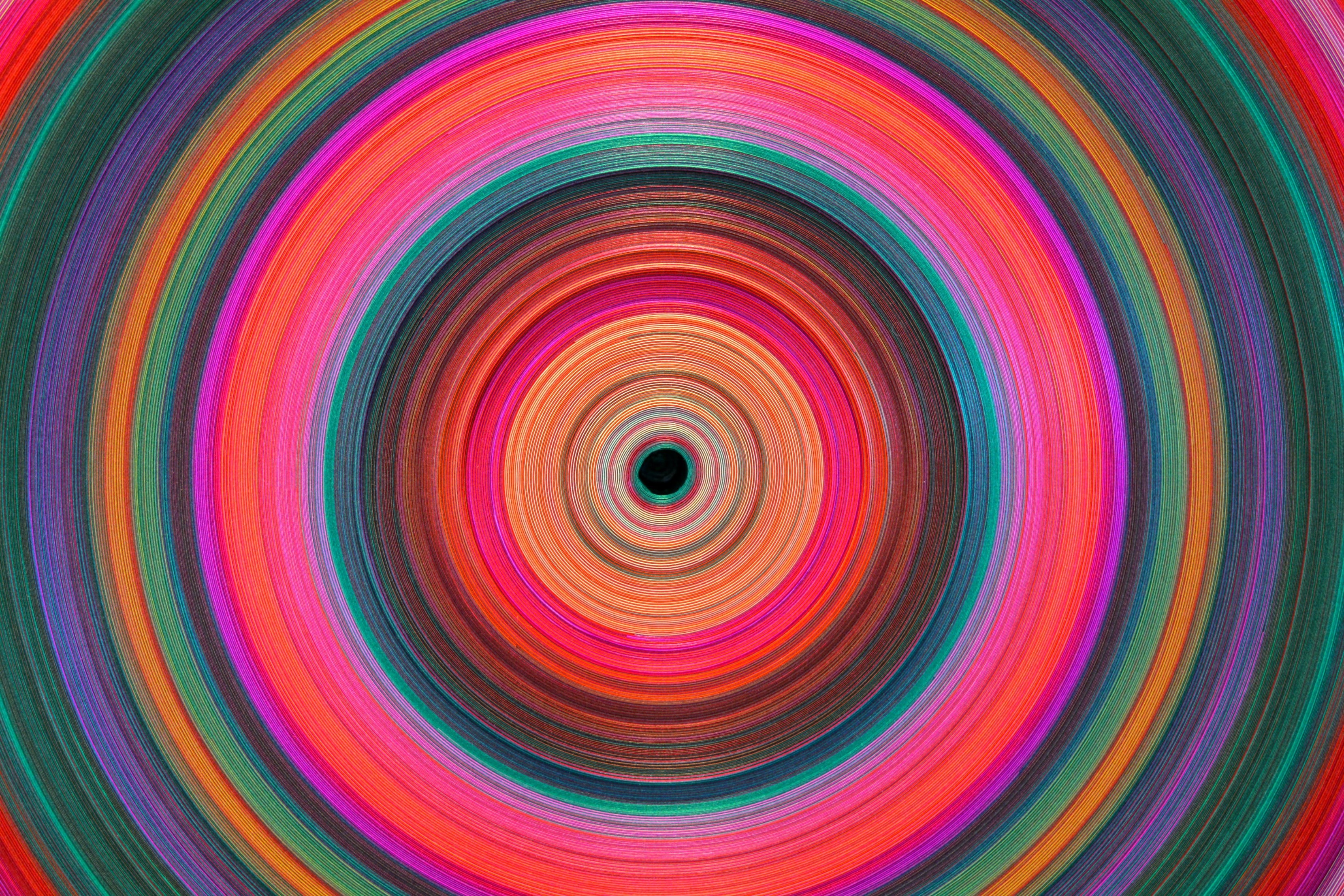 Free download wallpaper Abstract, Circles, Bright, Multicolored, Motley, Texture on your PC desktop