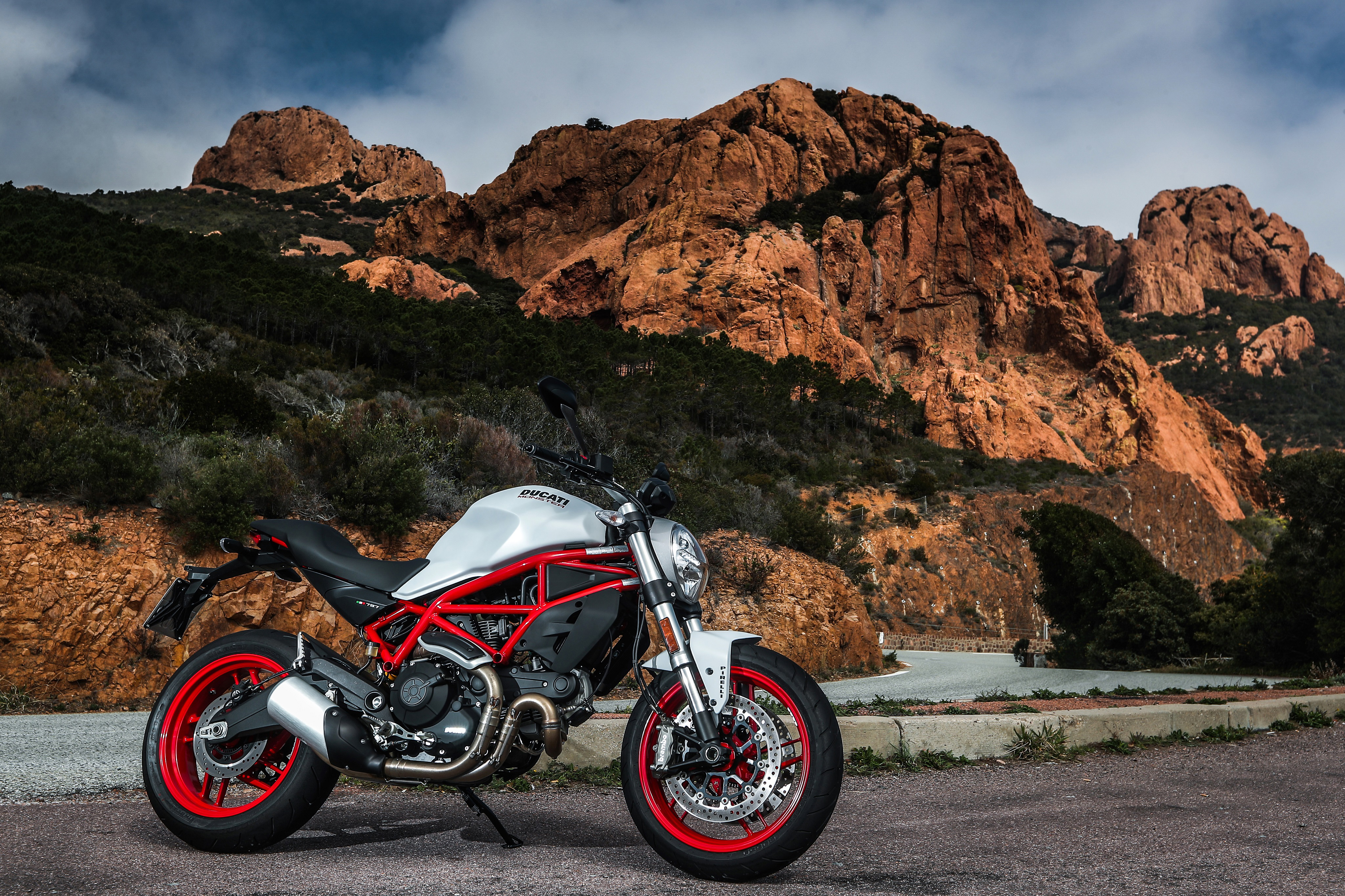 1920x1080 Background vehicles, ducati monster, ducati, motorcycle