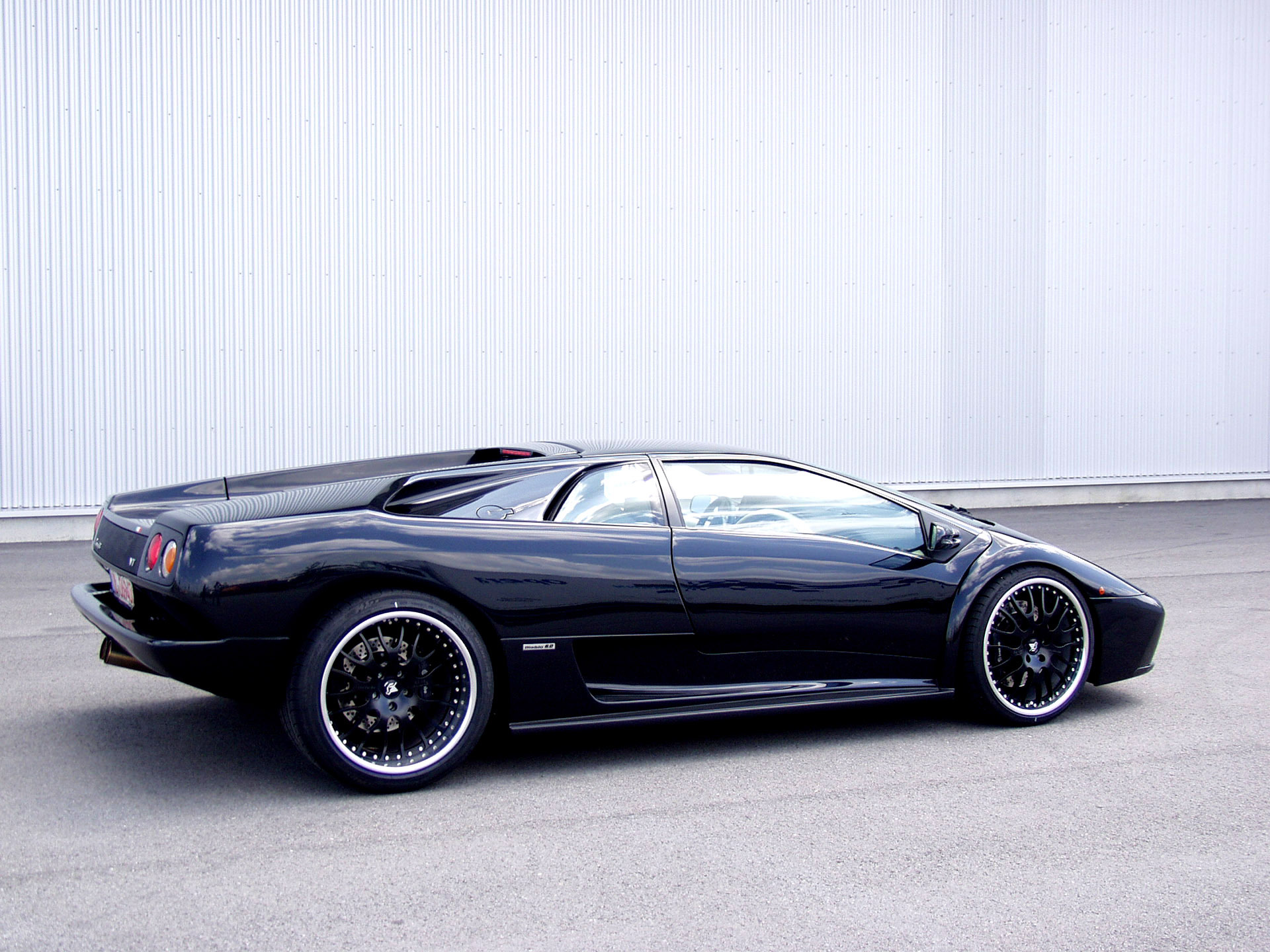 免费下载汽车, 兰博基尼, 黑色的, 侧面图, 从一个视图到另一个, 哈曼兰博基尼, Hamann Lamborghini手机壁纸。