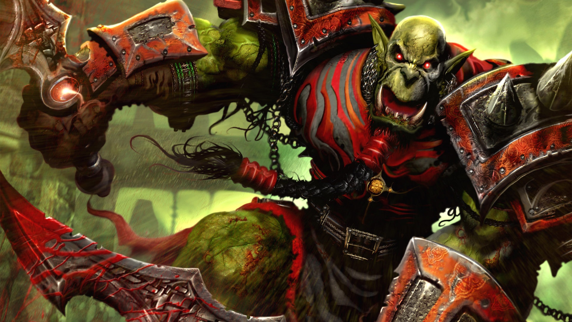 world of warcraft, orc, video game, warcraft, warrior Full HD