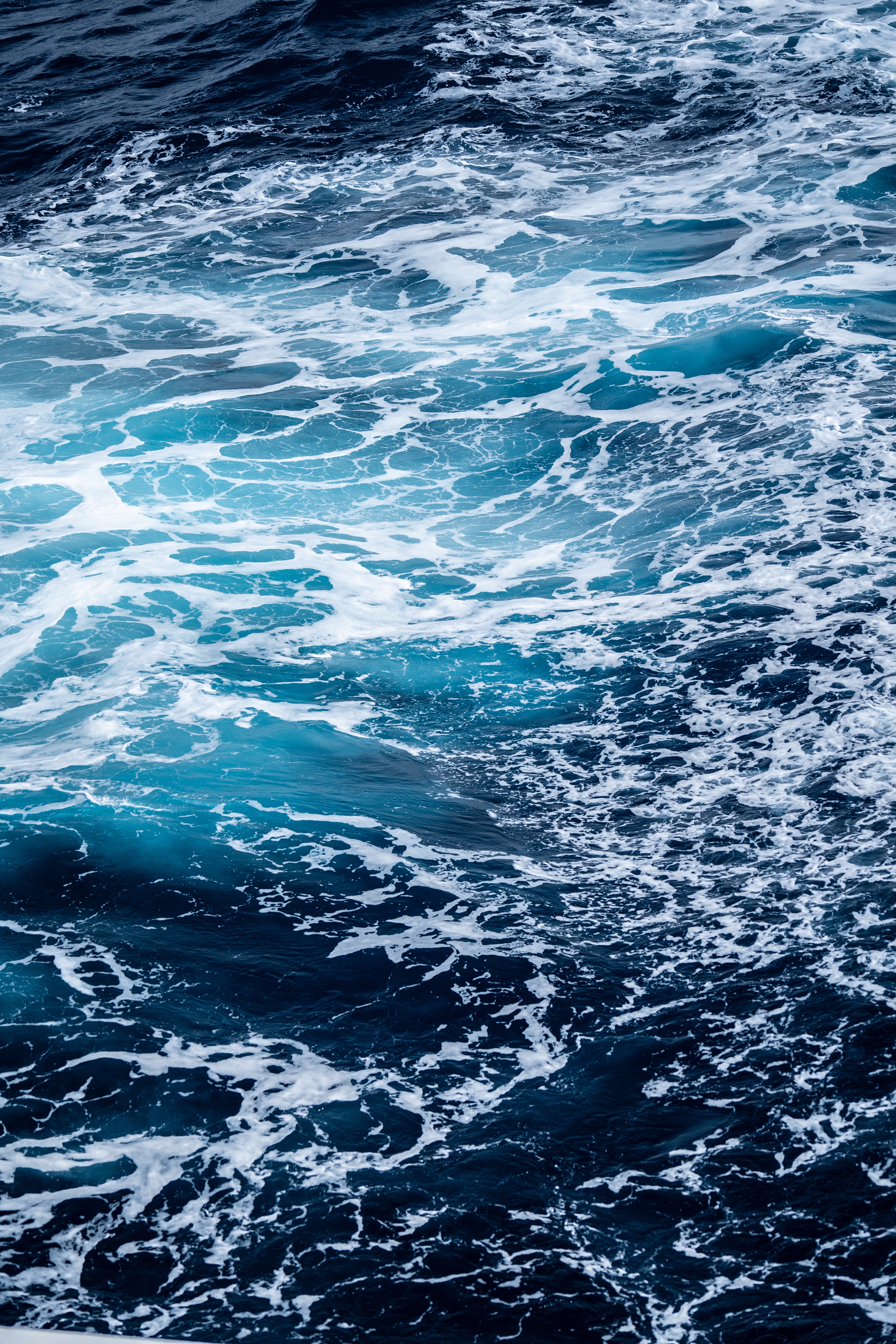 Download mobile wallpaper Foam, Nature, Waves, Water, Ocean for free.