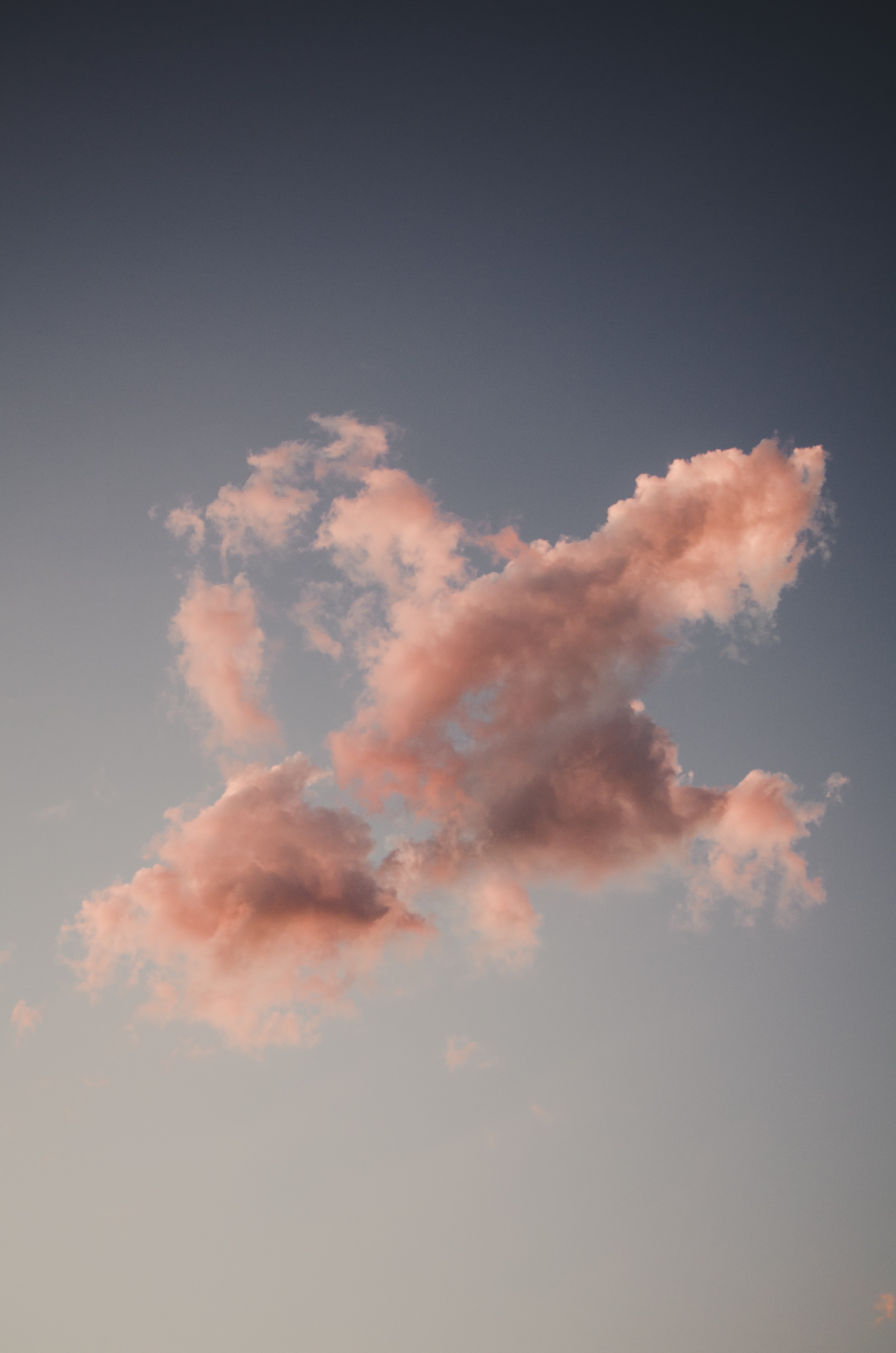 Download mobile wallpaper Atmosphere, Cloud, Nature, Sky, Pink for free.
