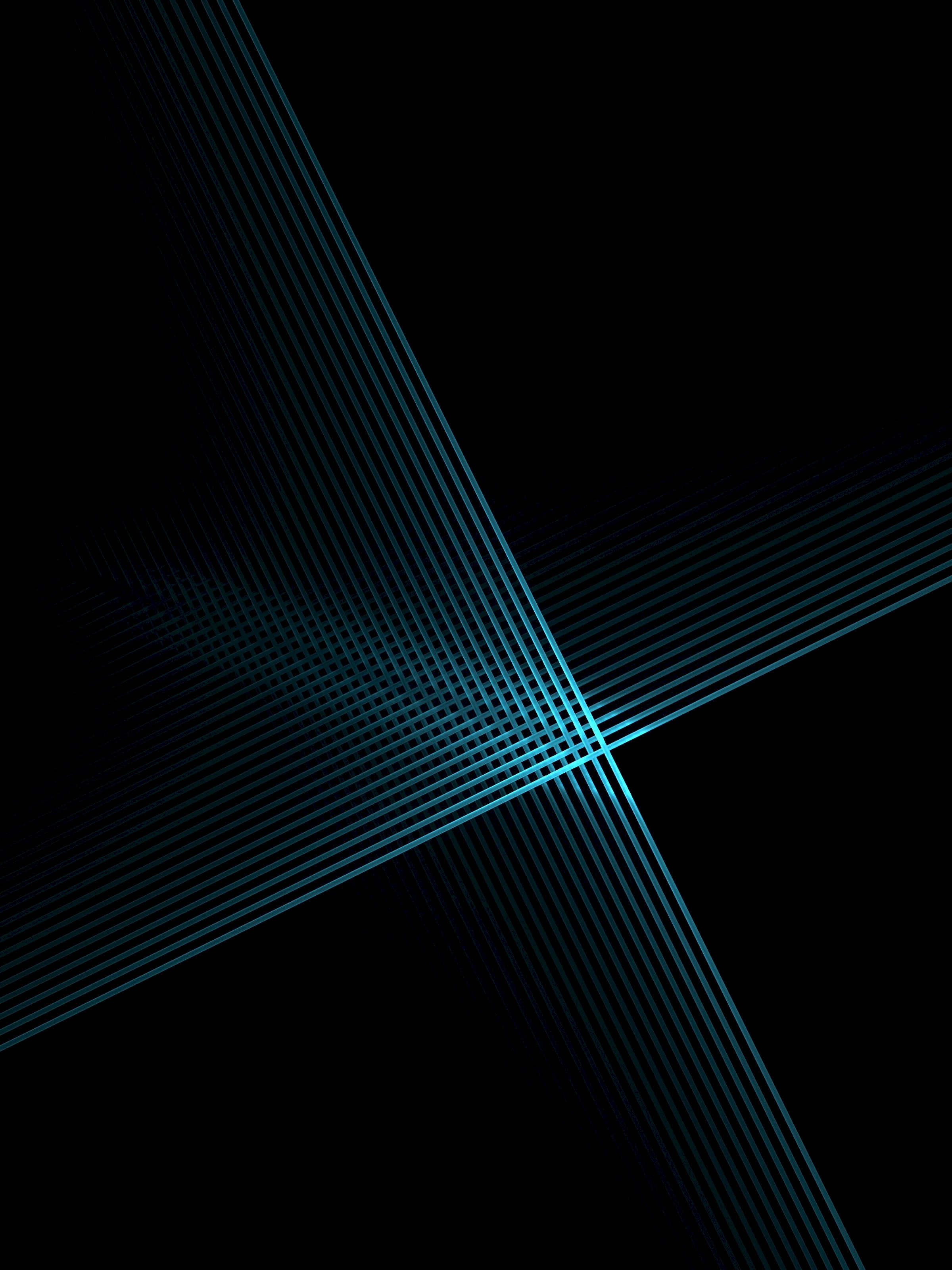 Download mobile wallpaper Lines, Weave, Grid, Abstract, Dark for free.