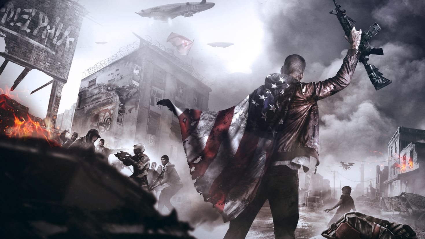 Пройти революция. Homefront ps4. Homefront the Revolution обложка. Homefront Revolution трейлер. Революция.