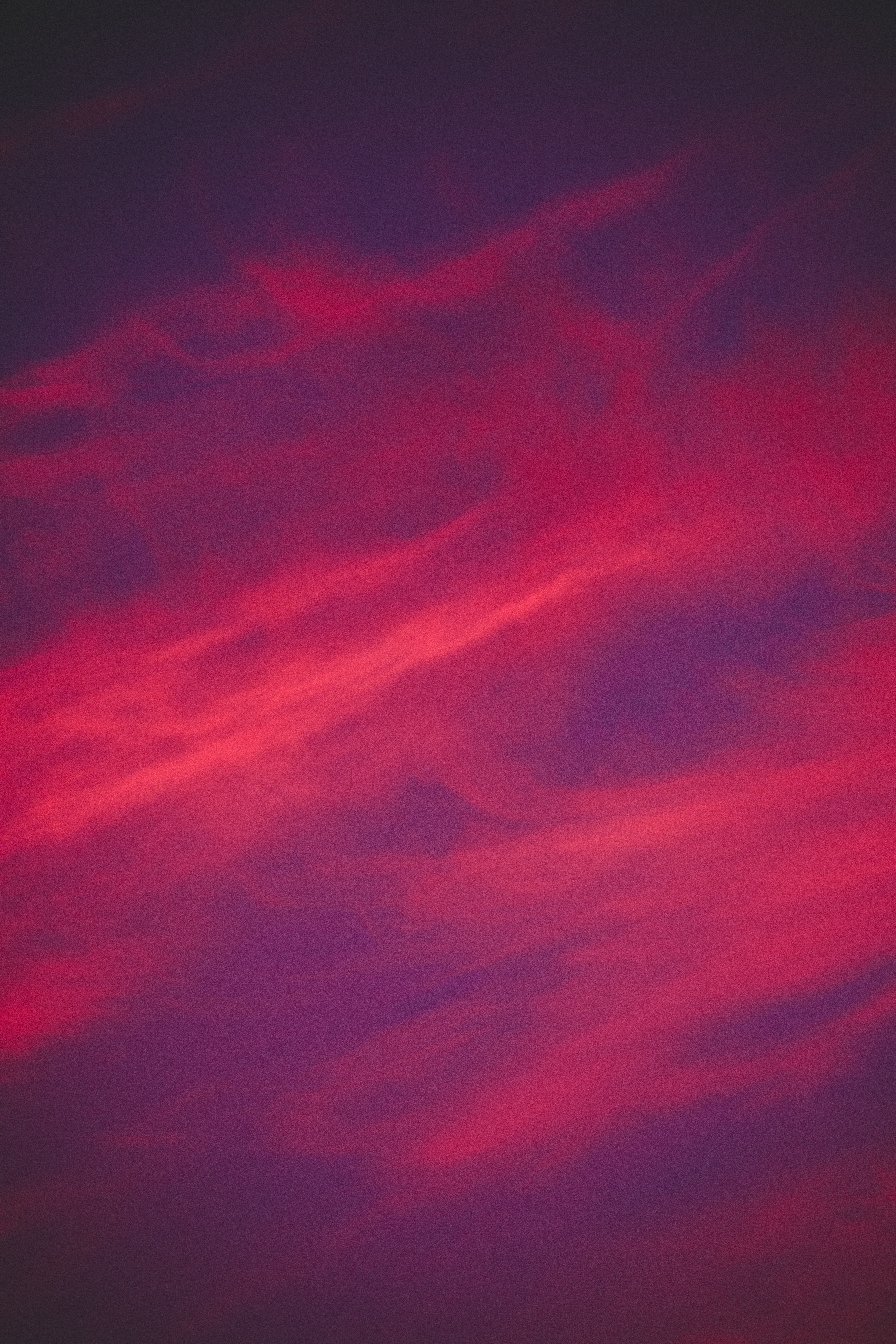 Download mobile wallpaper Porous, Clouds, Nature, Pink for free.