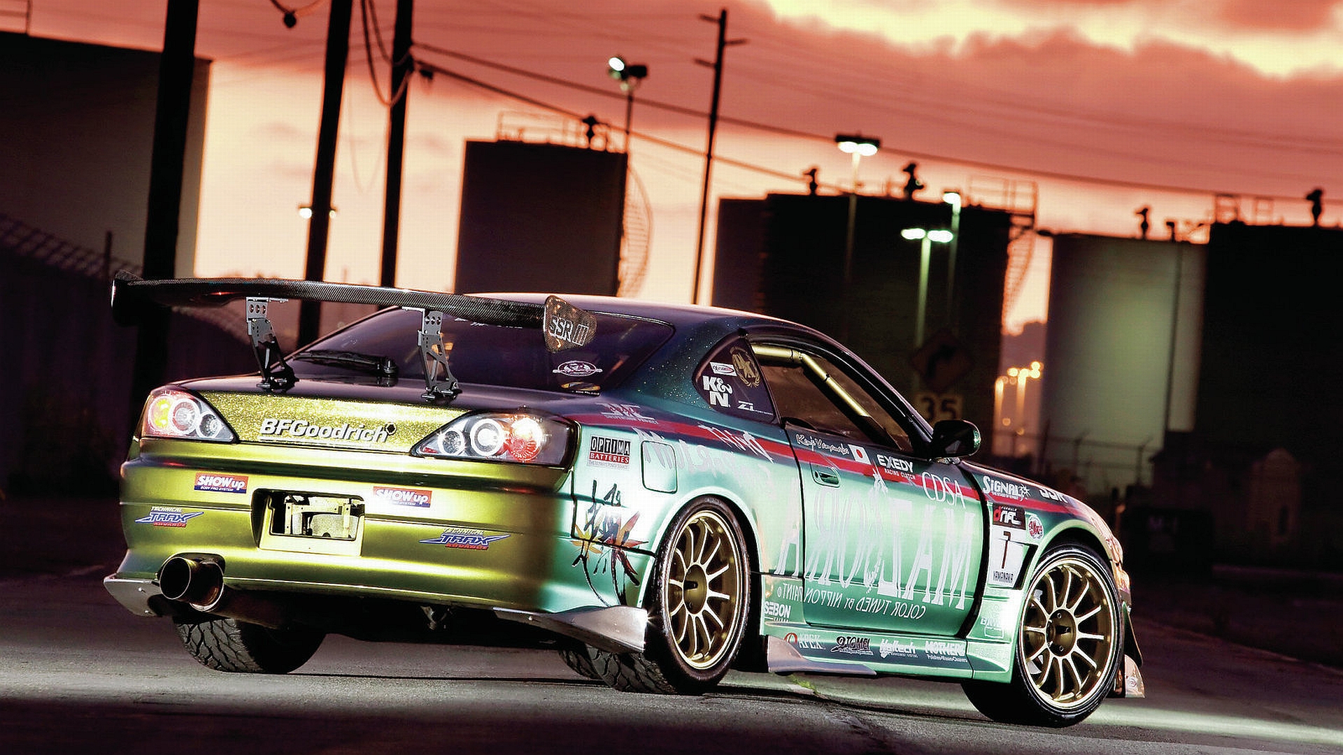 Nissan skyline r33 выворот