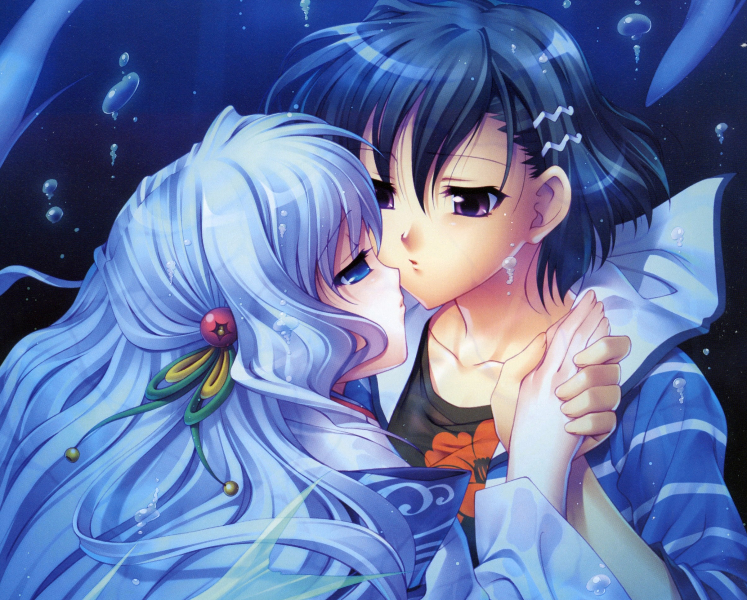 HD desktop wallpaper: Anime, Aoi Shiro, Osanai Syouko, Nami (Aoi Shiro)  download free picture #844590