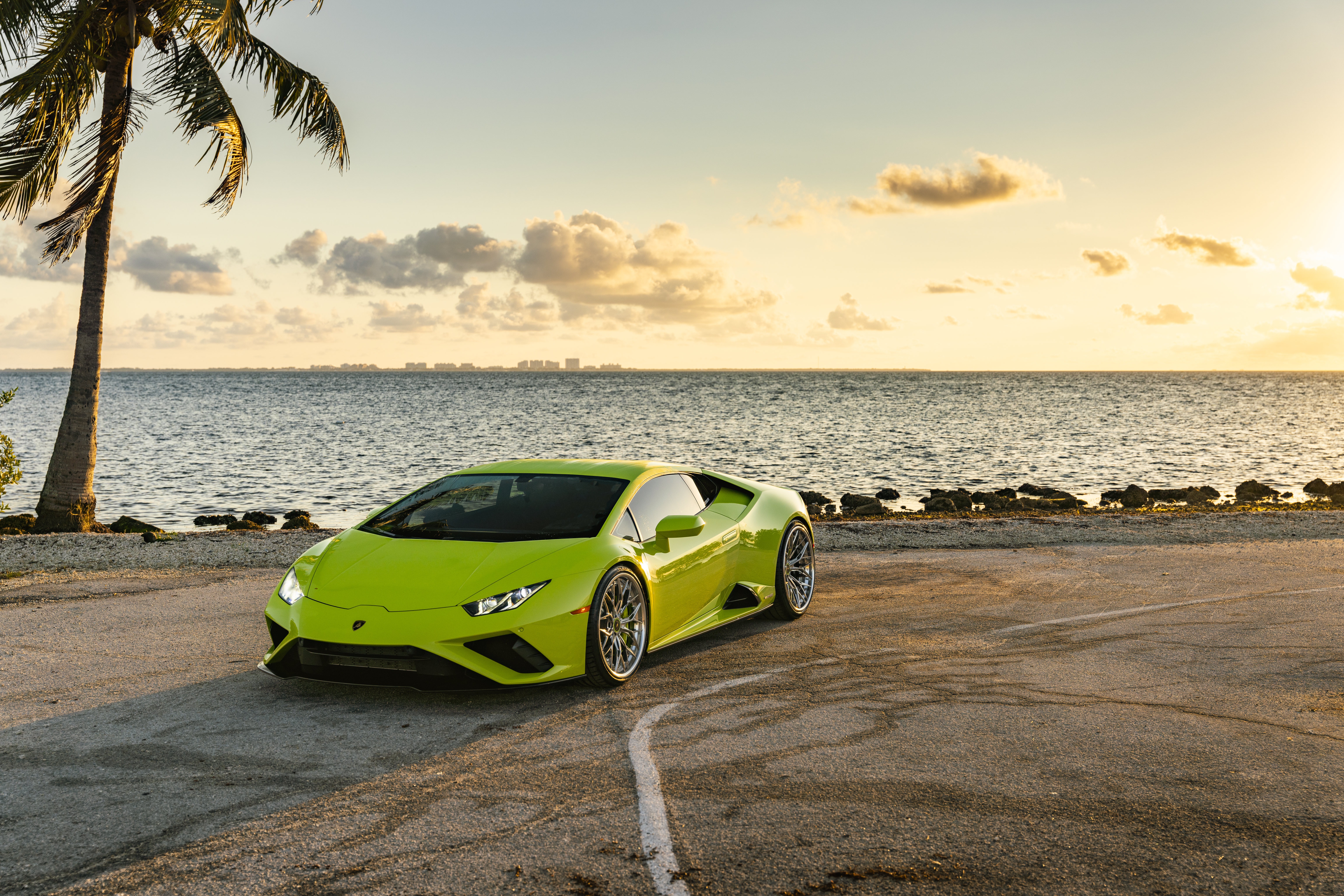 Light Green Lamborghini
