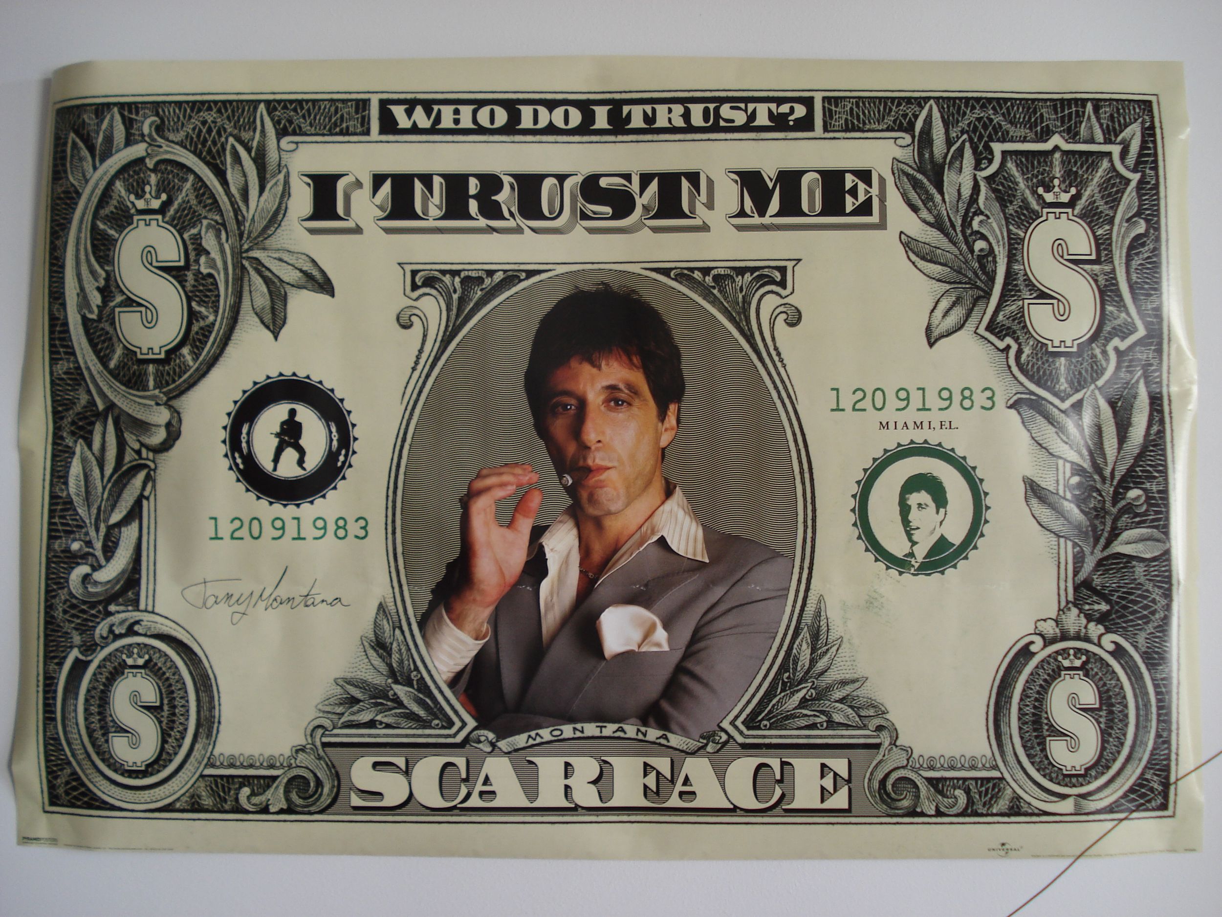 Постер деньги