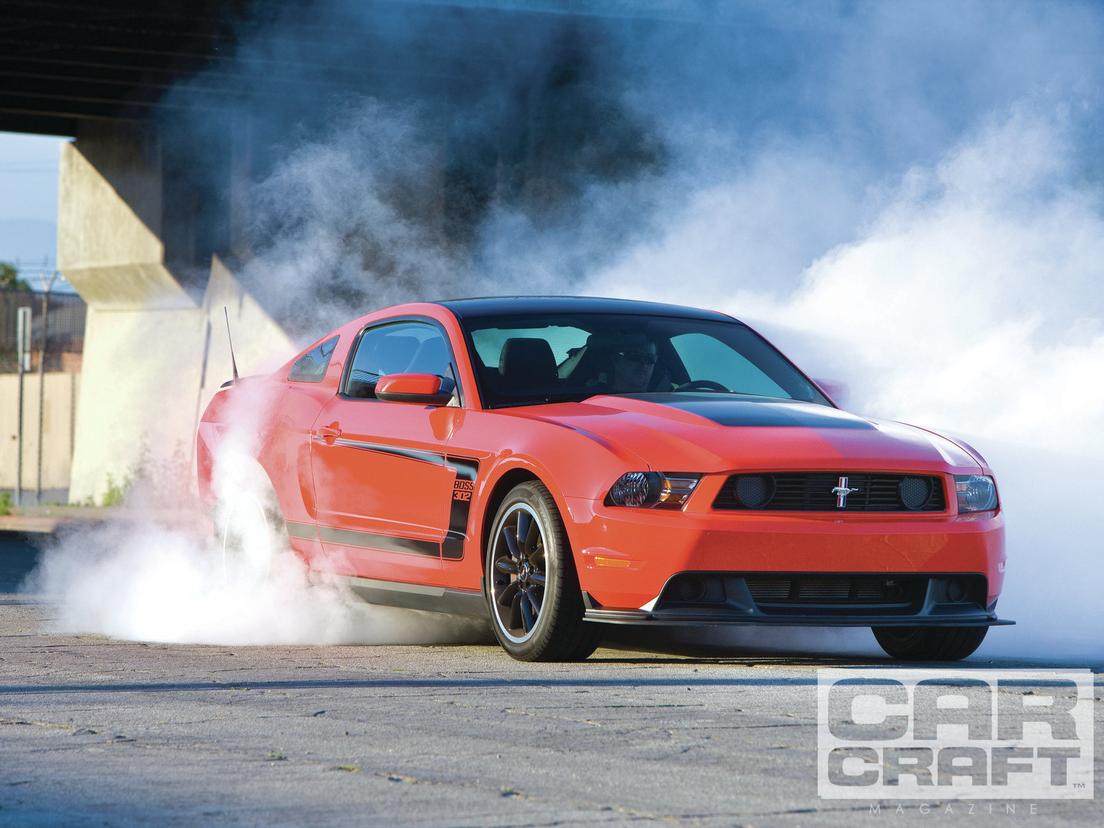 Ford Mustang Boss 302 дрифт