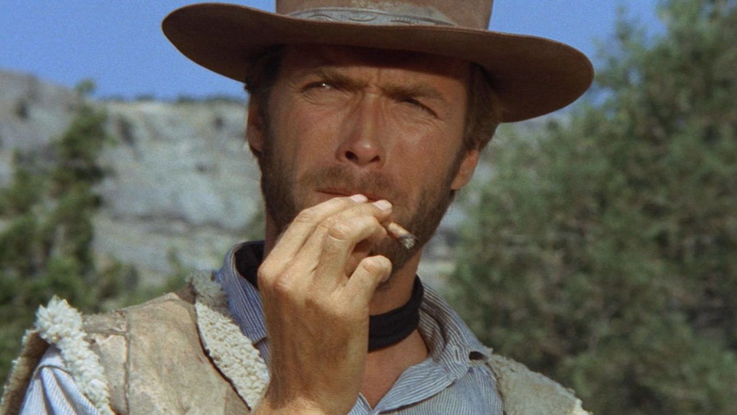 Хороший плохой злой хорошее качество. Клинт Иствуд хороший плохой. Clint Eastwood хороший плохой злой. Клинт Иствуд закуривает. Клинт Иствуд хороший плохой злой с сигарой.