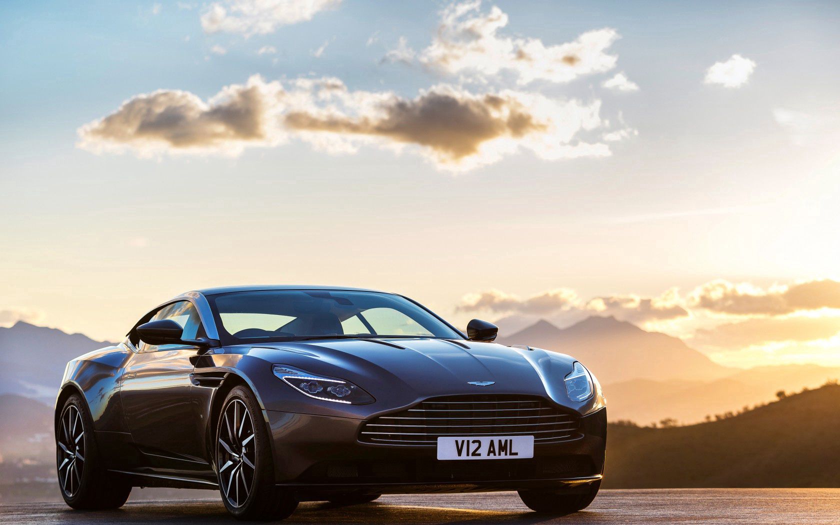 aston martin, cars, side view, db11 phone background
