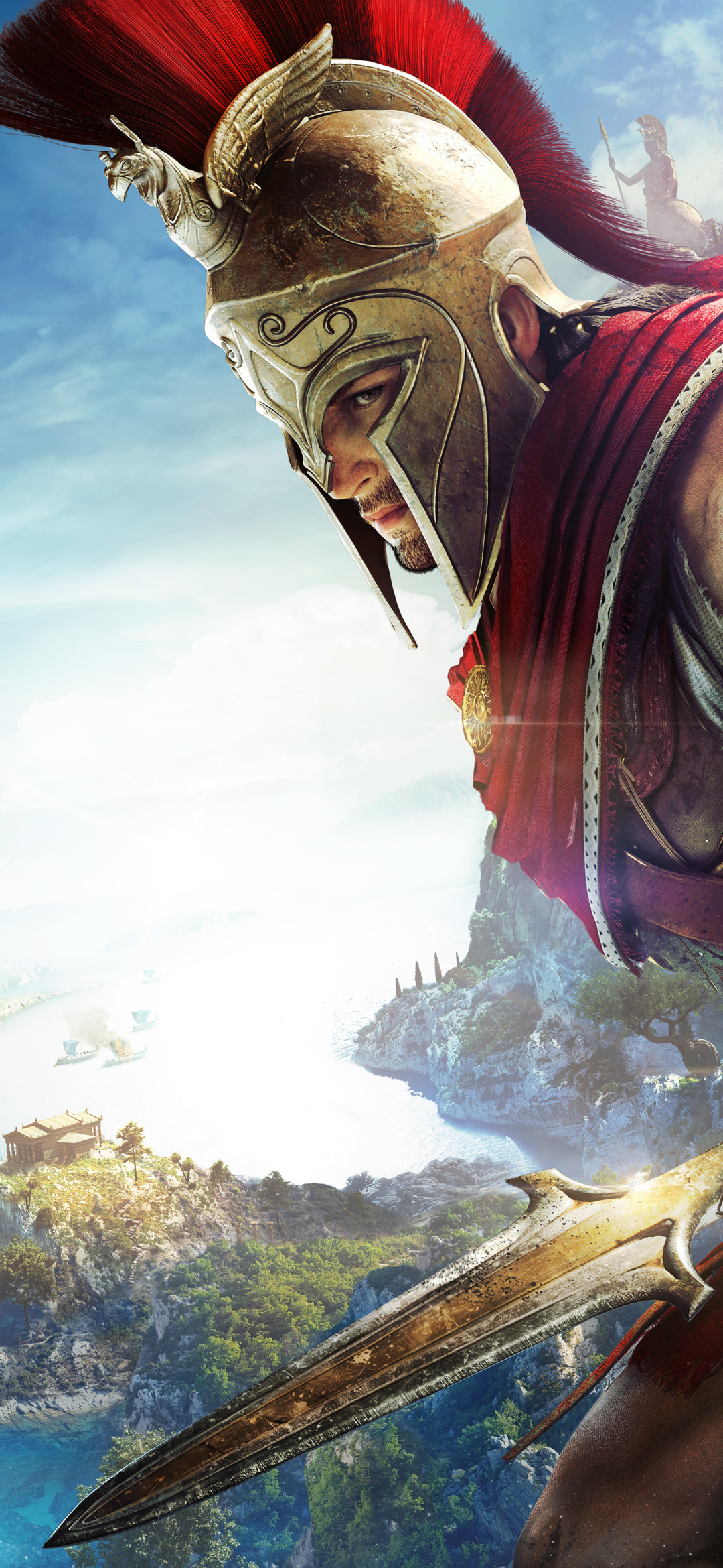 assassins creed odyssey the fate of atlantis episo iPhone X Wallpapers  Free Download