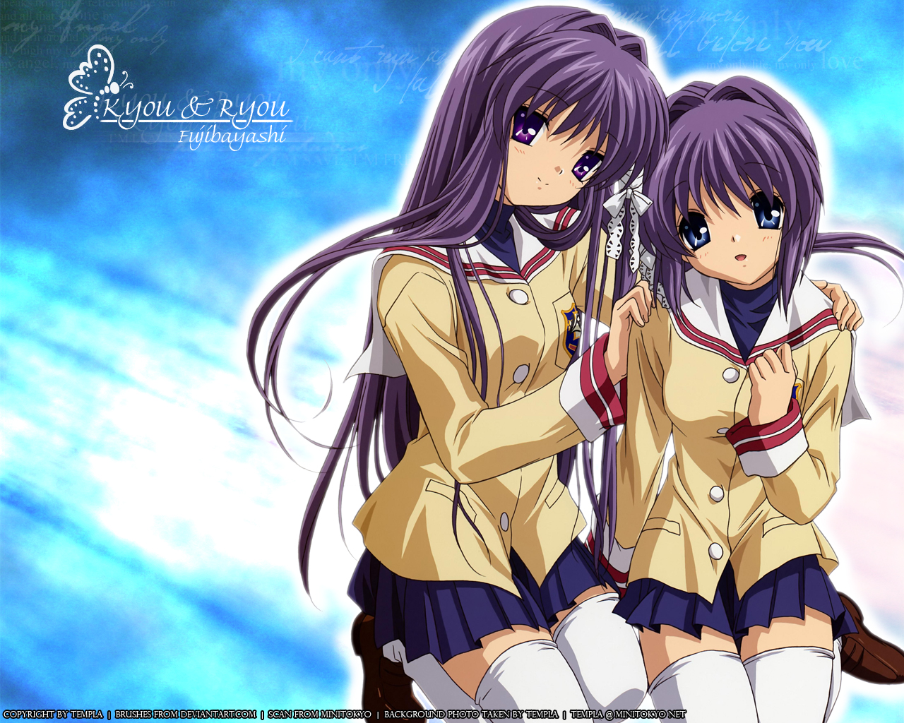 Botan (Clannad) - Wallpaper and Scan Gallery - Minitokyo